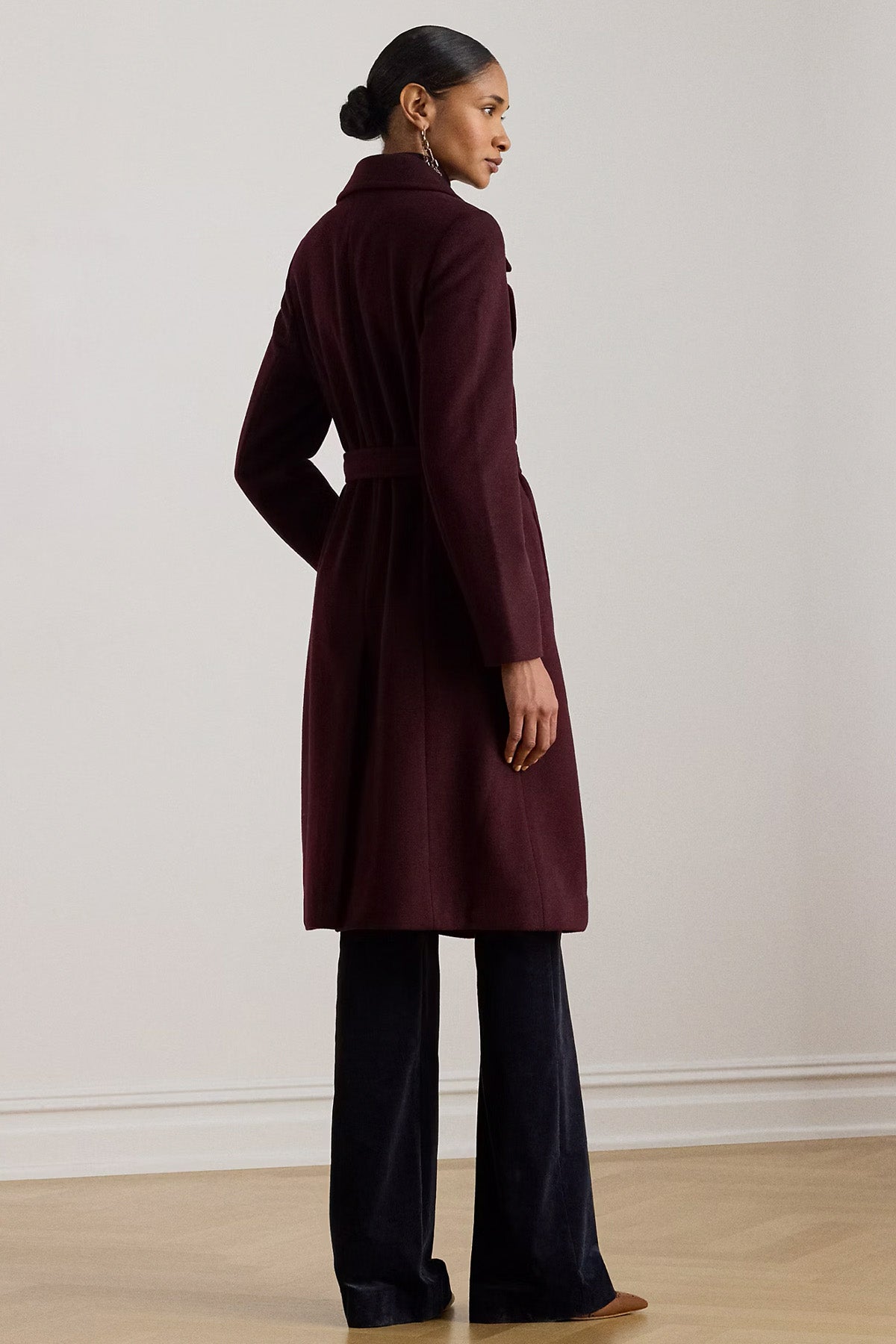 Polo Ralph Lauren Kaşmir Kemerli Yün Kaban