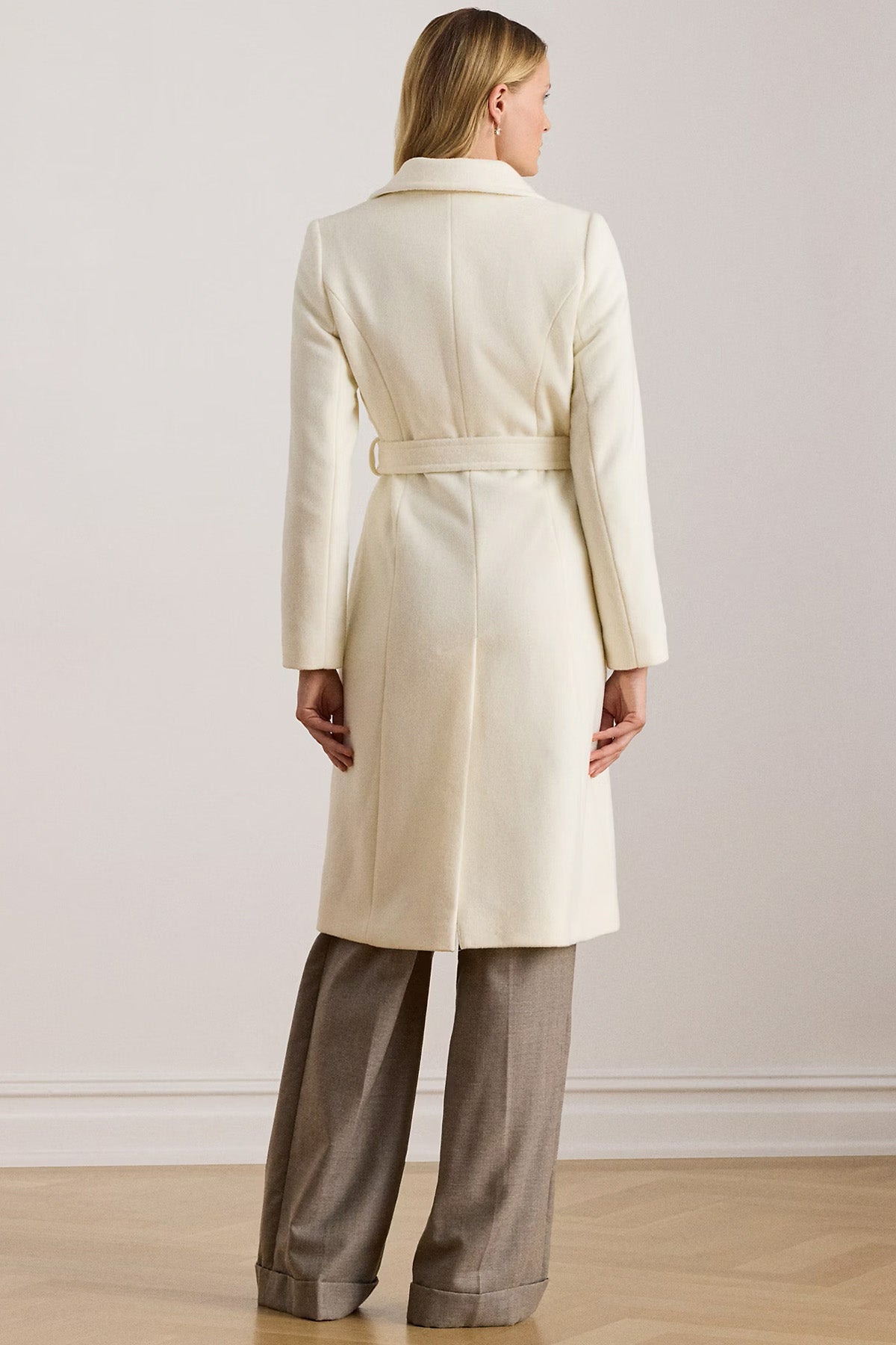 Polo Ralph Lauren Kaşmir Kemerli Yün Kaban