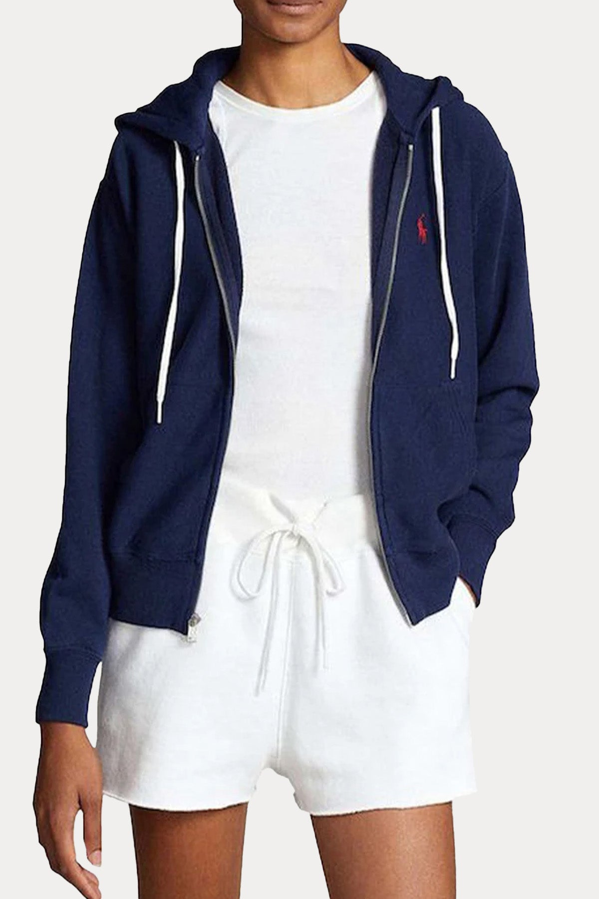 Polo Ralph Lauren Şardonlu Kapüşonlu Sweatshirt Ceket