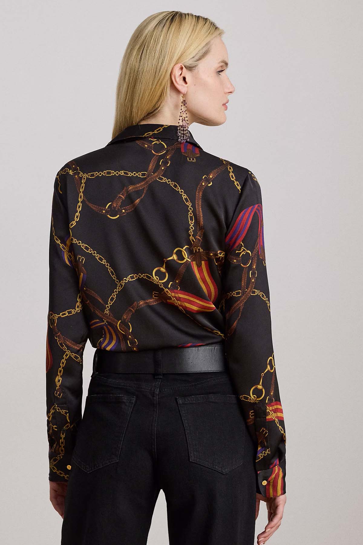 Polo Ralph Lauren Straight Fit Saten Gömlek