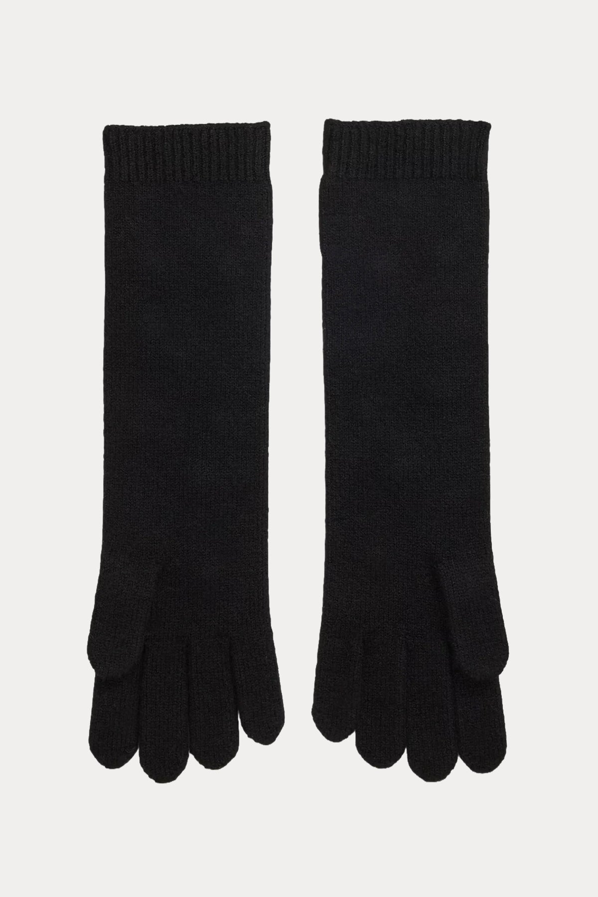 Polo Ralph Lauren Parlak Taş Aksesuarlı Kaşmir Örgü Yün Eldiven