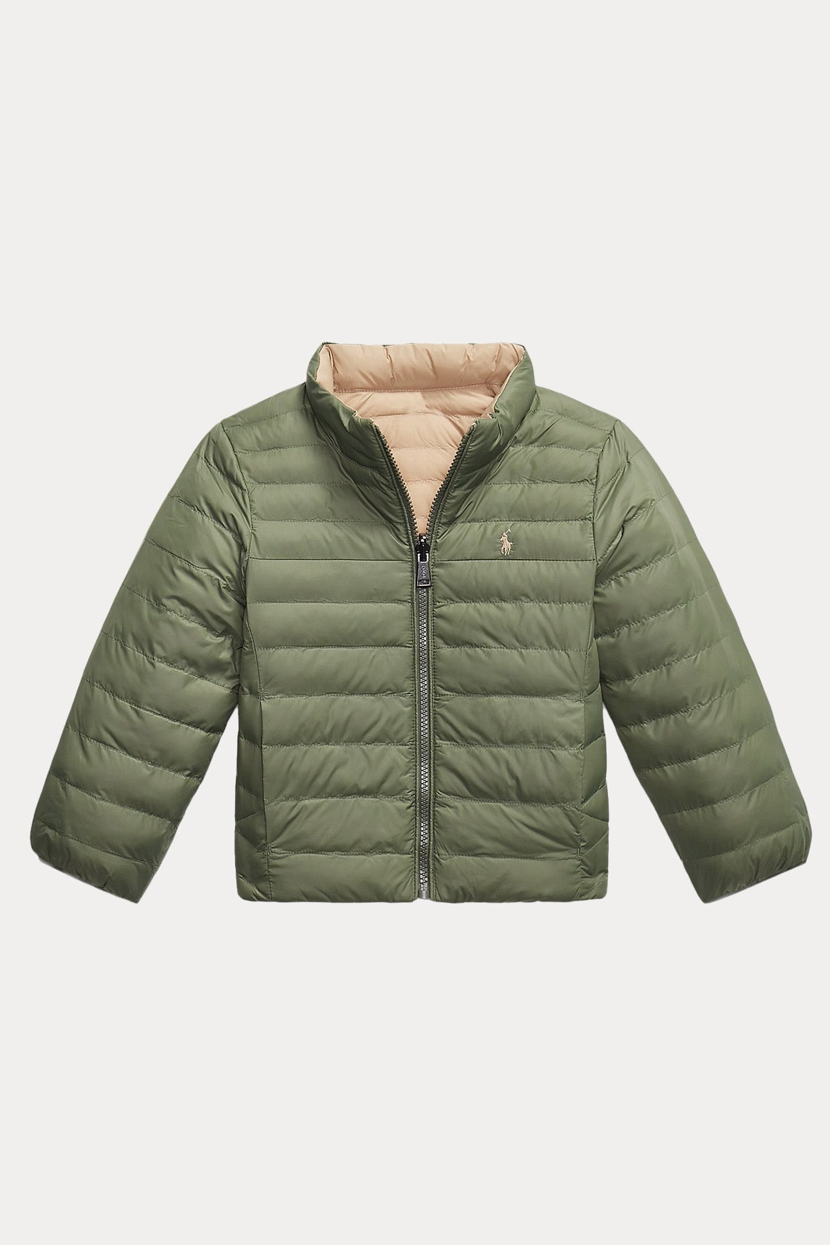 Polo Ralph Lauren Kids 4-7 Yaş Unisex Çocuk Çift Taraflı Puffer Mont