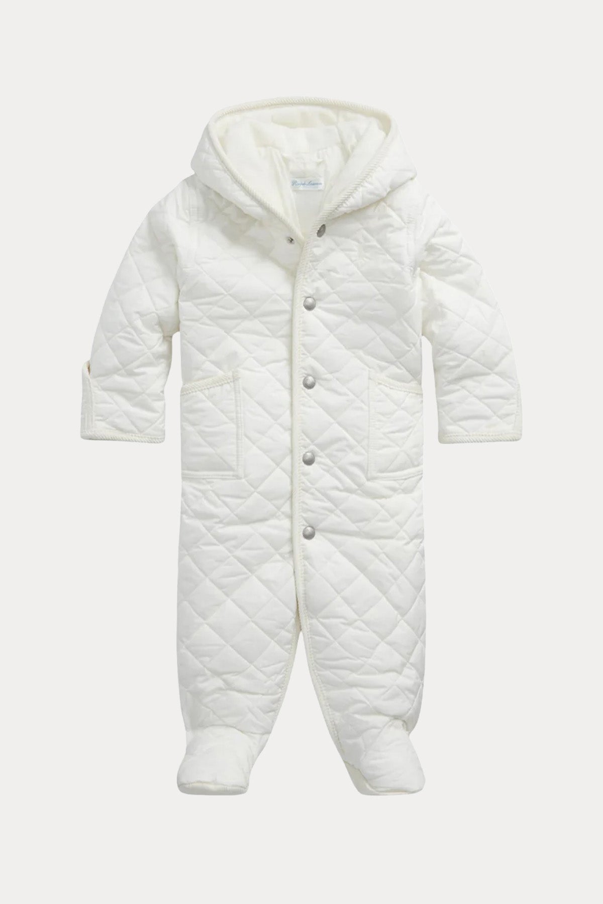 Polo Ralph Lauren Kids 6 Aylık Unisex Bebek Kapitoneli Tulum