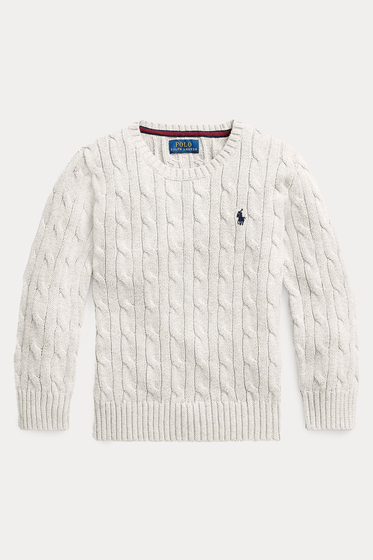 Polo Ralph Lauren Kids 4-6 Yaş Unisex Çocuk Saç Örgü Triko