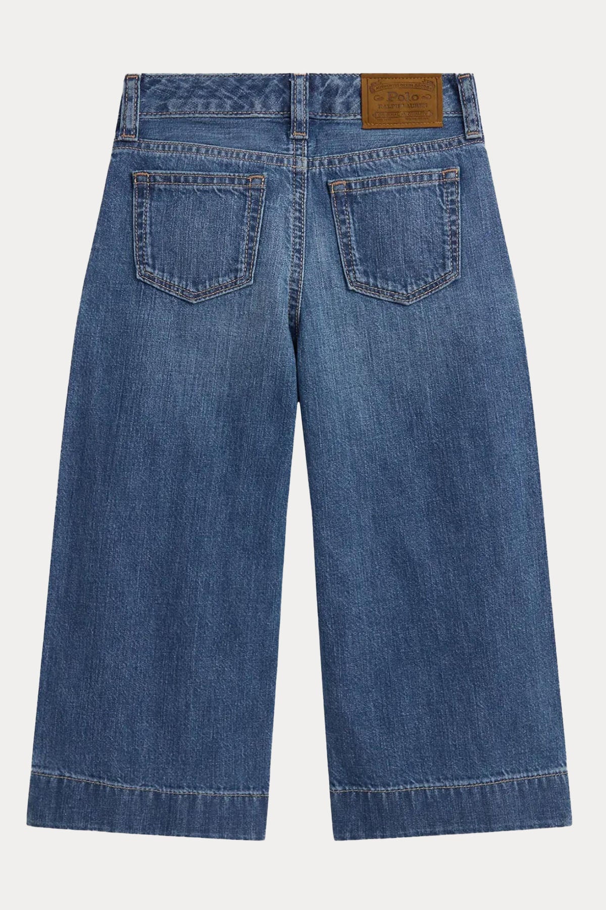 Polo Ralph Lauren Kids 3-5 Yaş Kız Çocuk Straight Fit Tek Pile Jeans