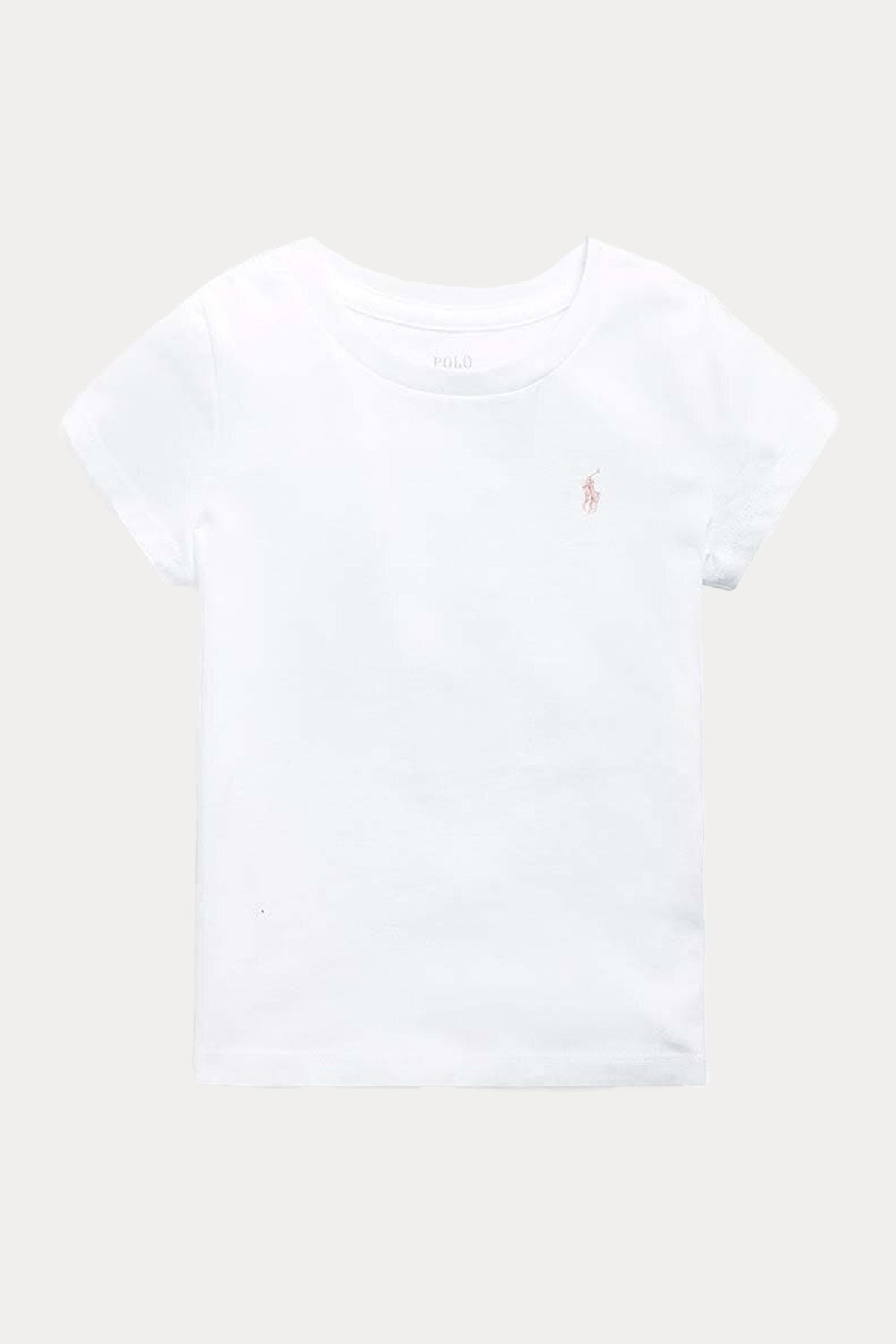 Polo Ralph Lauren Kids 5-6 Yaş Kız Çocuk Yuvarlak Yaka T-shirt