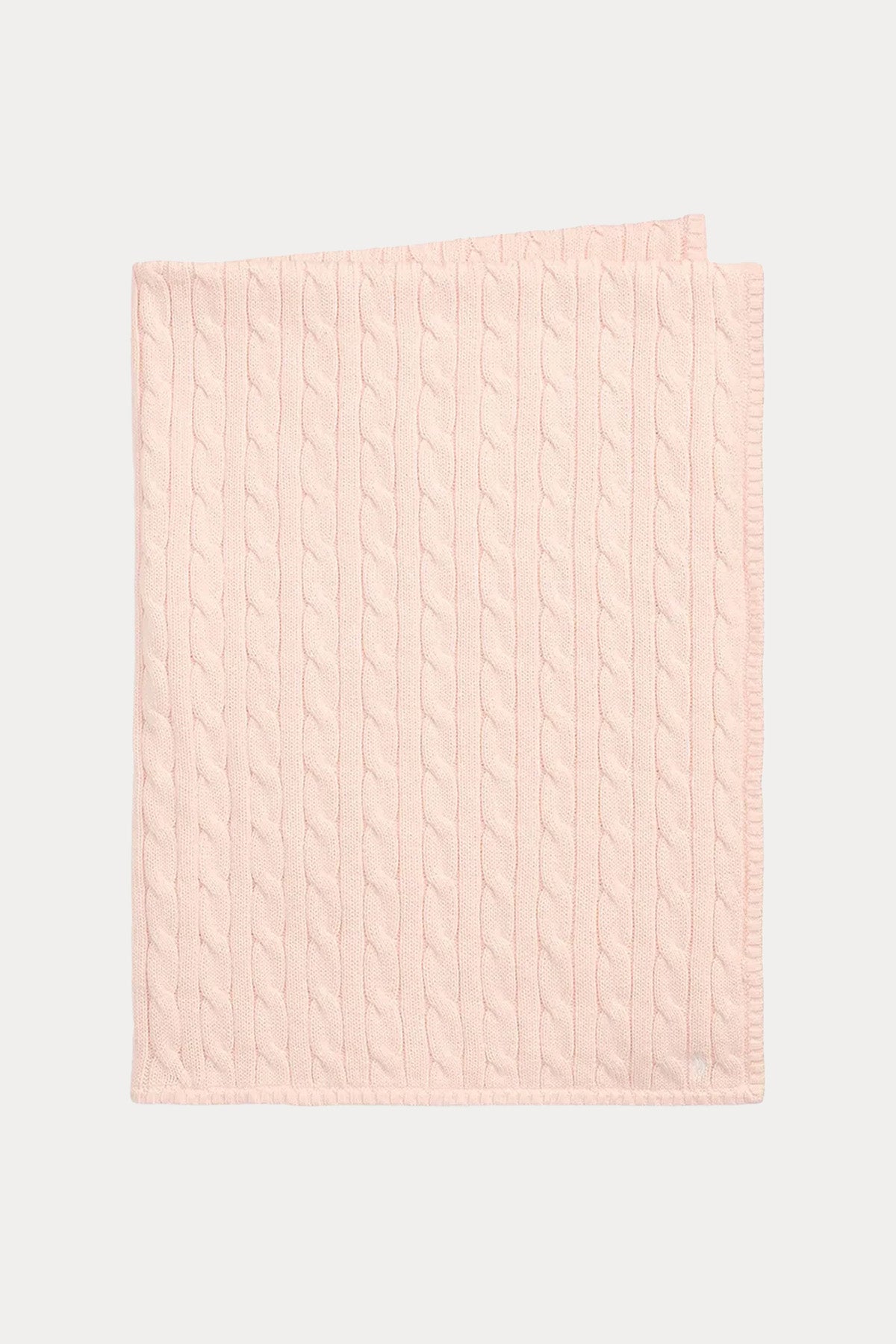 Polo Ralph Lauren Kids Kız Bebek Saç Örgü Pony Logolu Battaniye