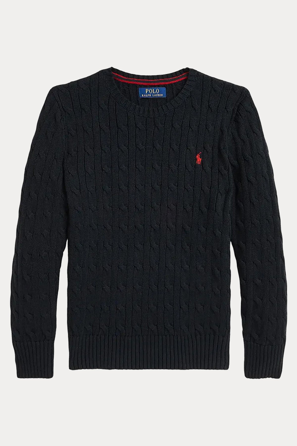 Polo Ralph Lauren Kids M-L Beden Erkek Çocuk Saç Örgü Triko