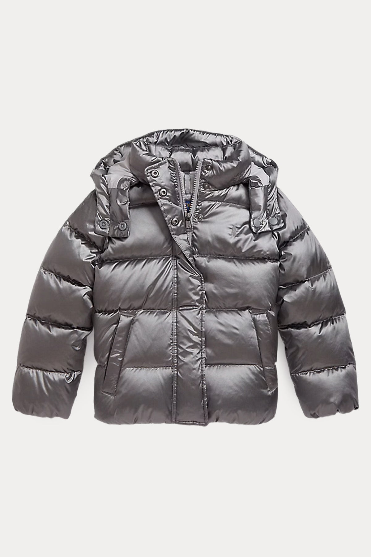 Polo Ralph Lauren Kids 4-6 Yaş Unisex Çocuk Kapüşonlu Puffer Mont