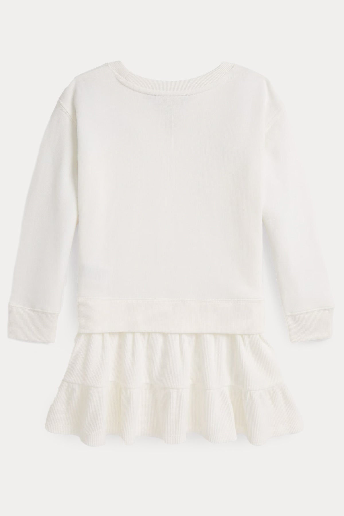 Polo Ralph Lauren Kids 4-6 Yaş Kız Çocuk Polo Bear Şardonlu Sweatshirt Elbise