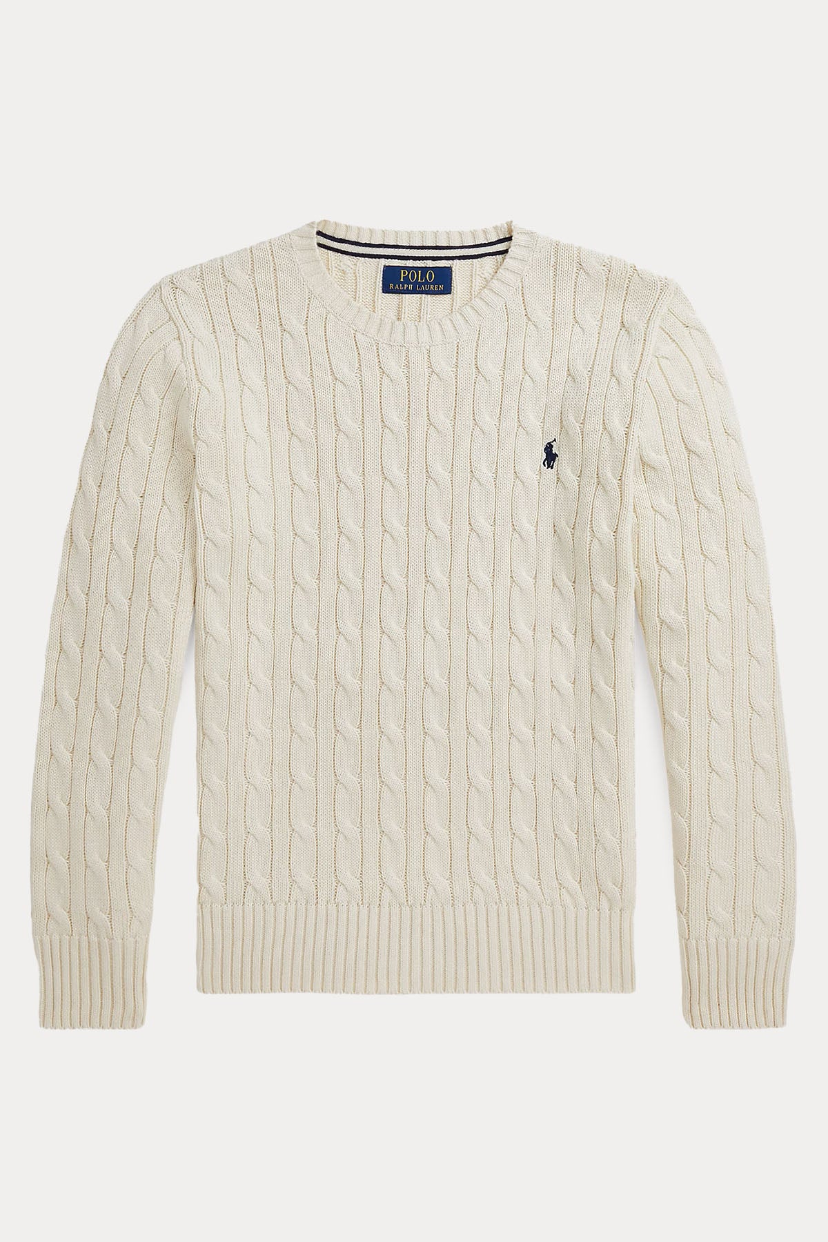 Polo Ralph Lauren Kids S-L Beden Unisex Çocuk Saç Örgü Triko