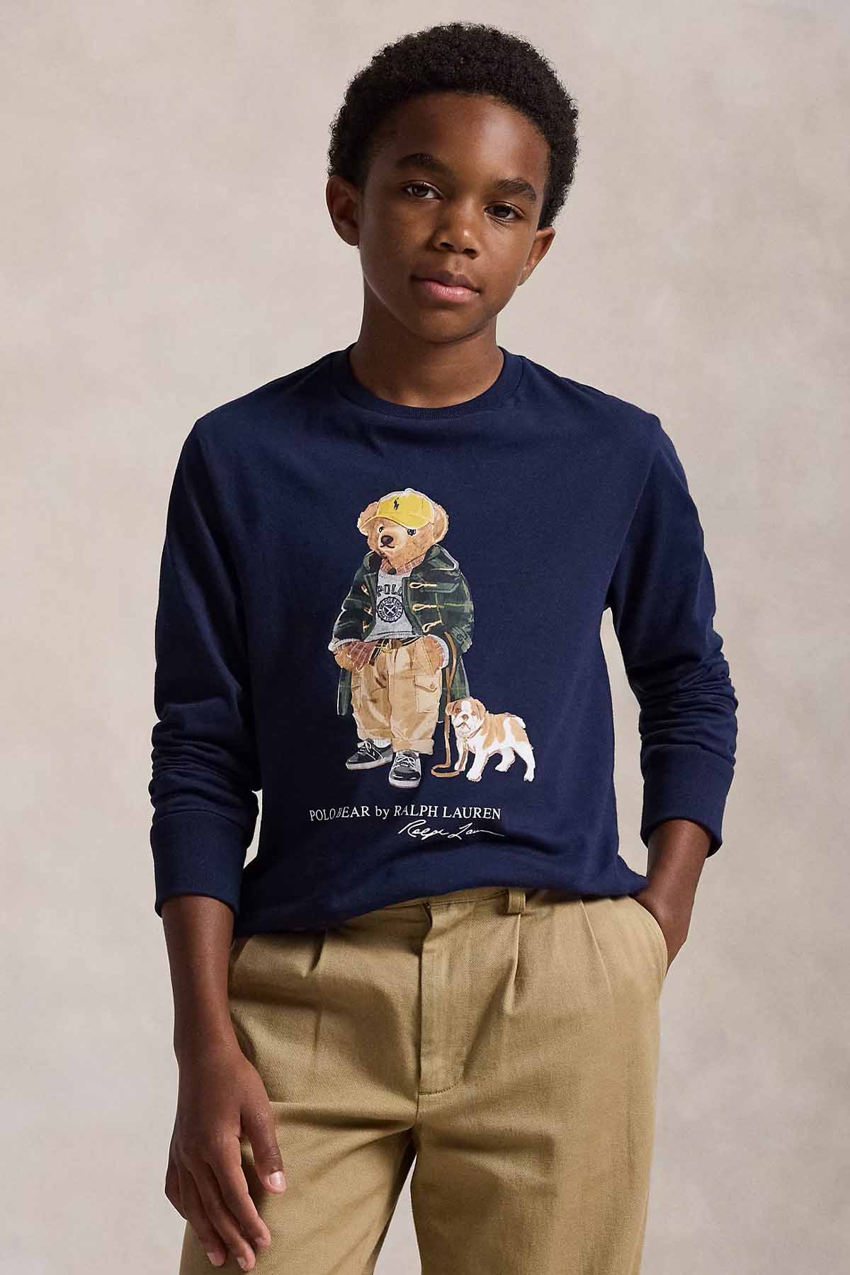 Polo Ralph Lauren Kids S-L Beden Unisex Çocuk Polo Bear T-shirt