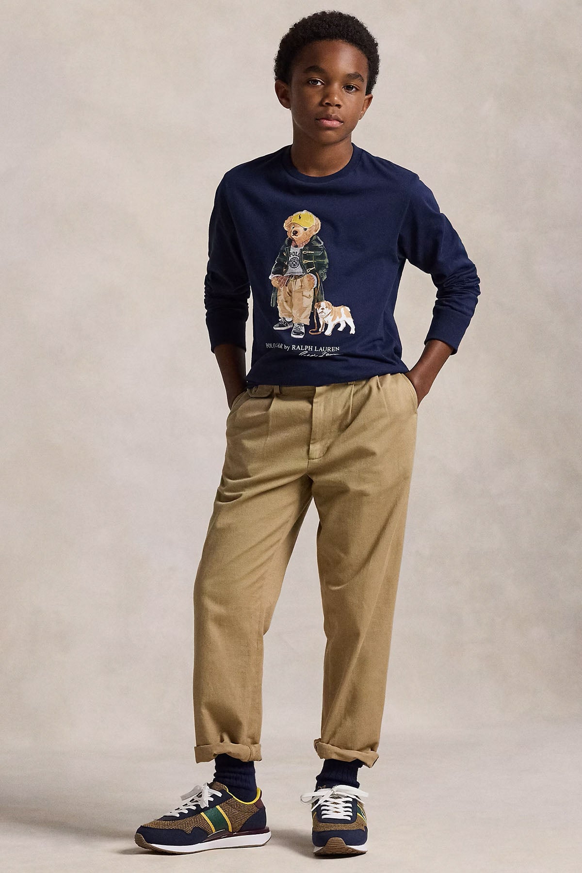 Polo Ralph Lauren Kids S-L Beden Unisex Çocuk Polo Bear T-shirt