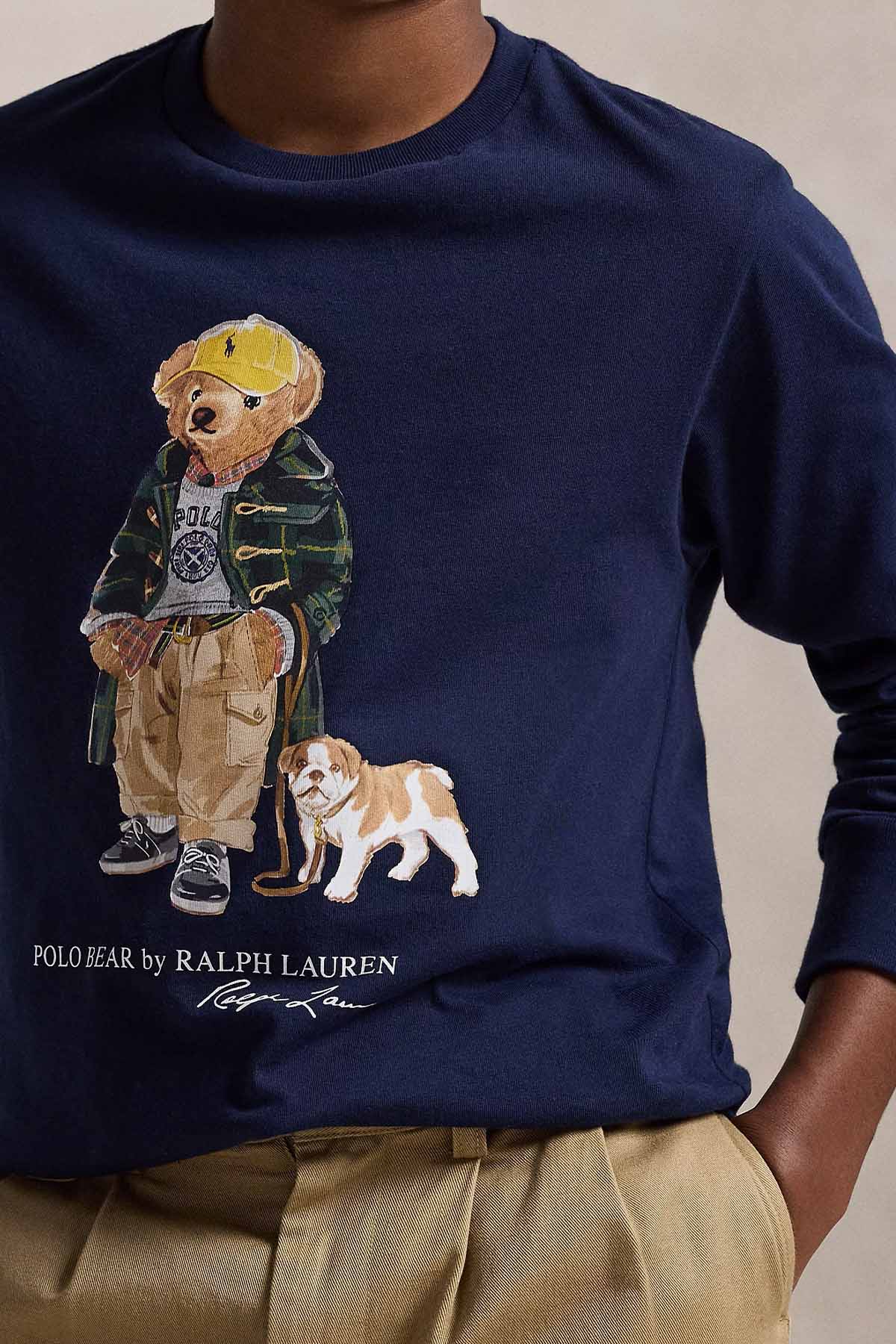 Polo Ralph Lauren Kids S-L Beden Unisex Çocuk Polo Bear T-shirt