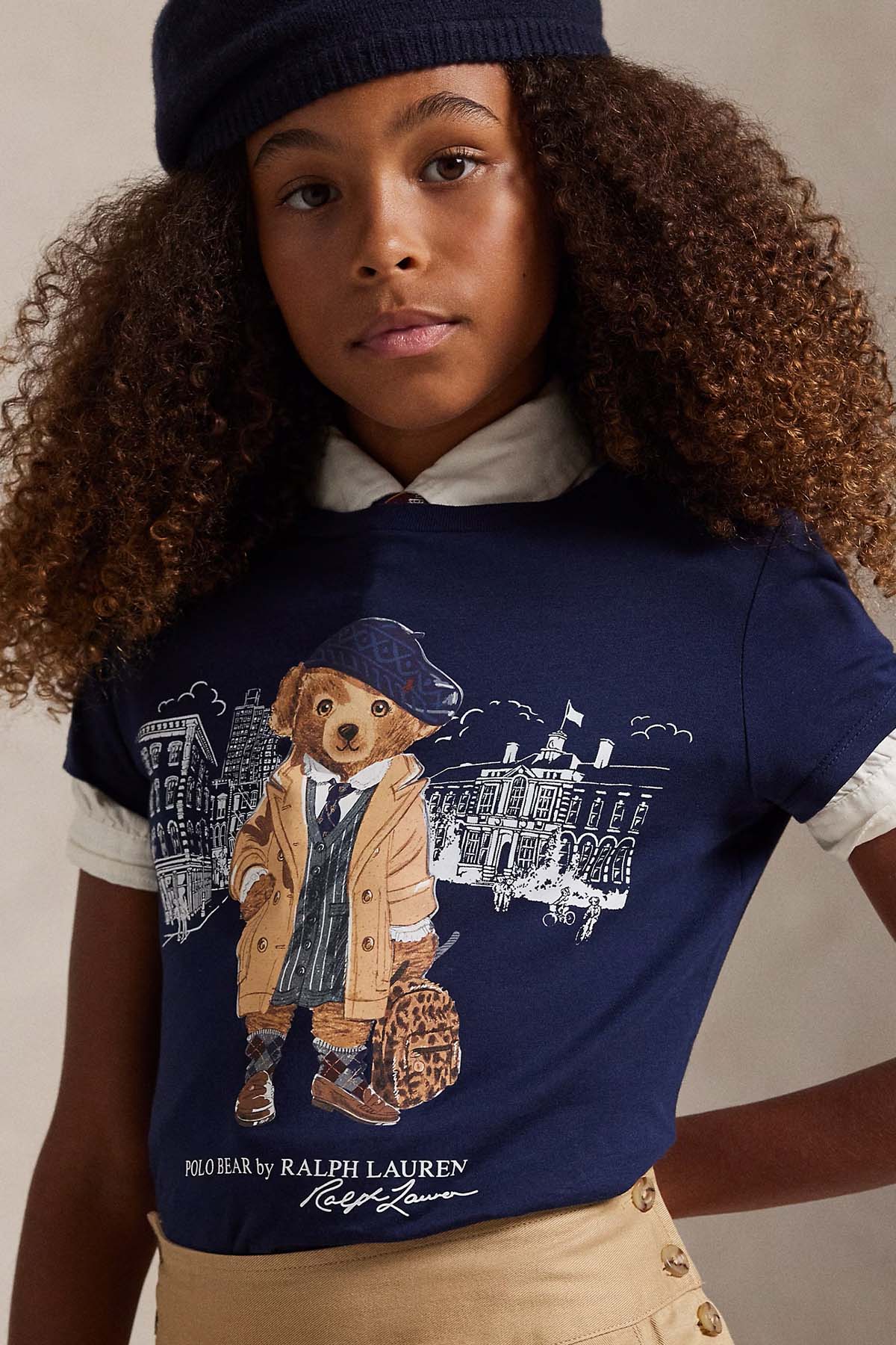 Polo Ralph Lauren Kids S-L Beden Kız Çocuk Polo Bear T-shirt