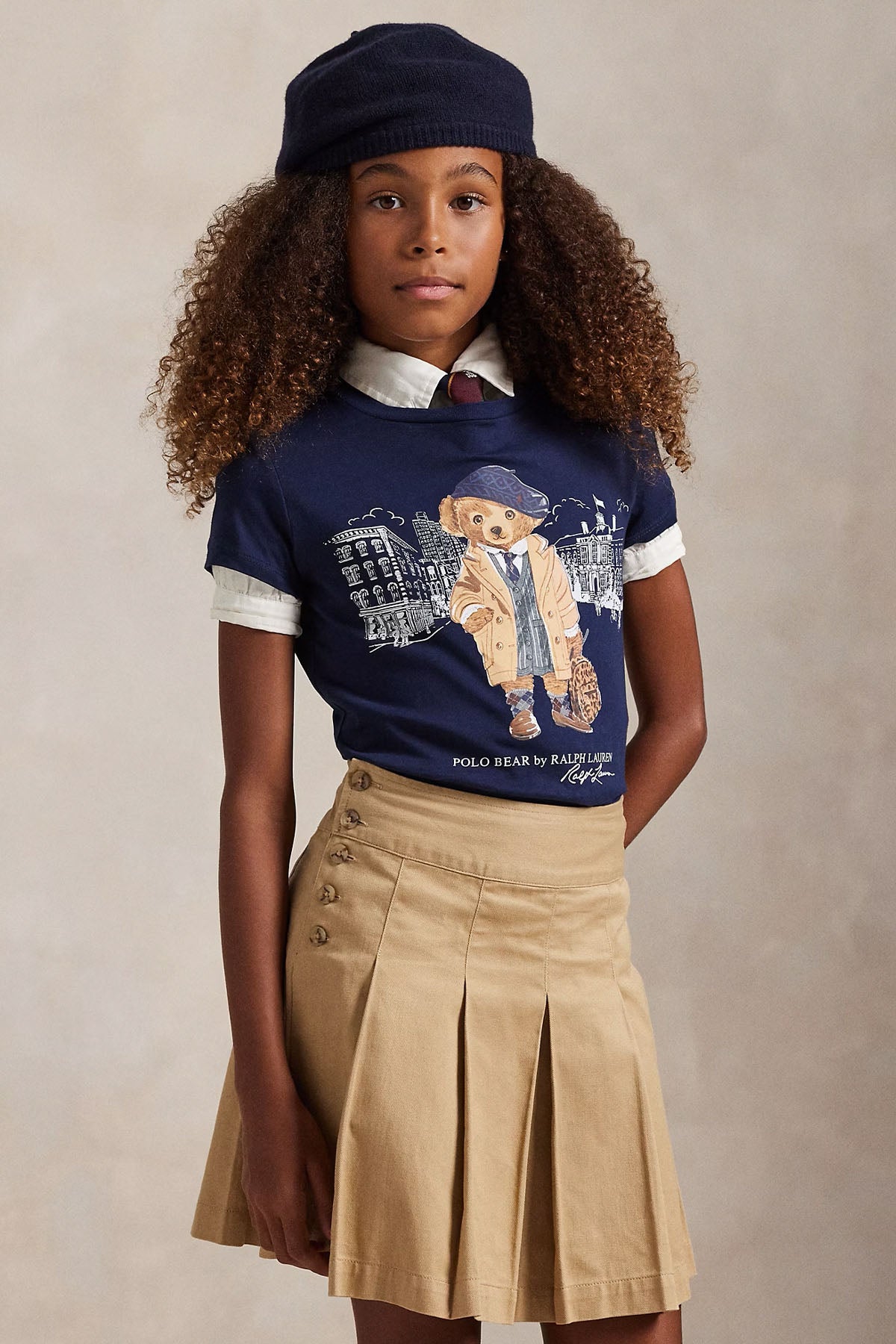 Polo Ralph Lauren Kids S-L Beden Kız Çocuk Polo Bear T-shirt