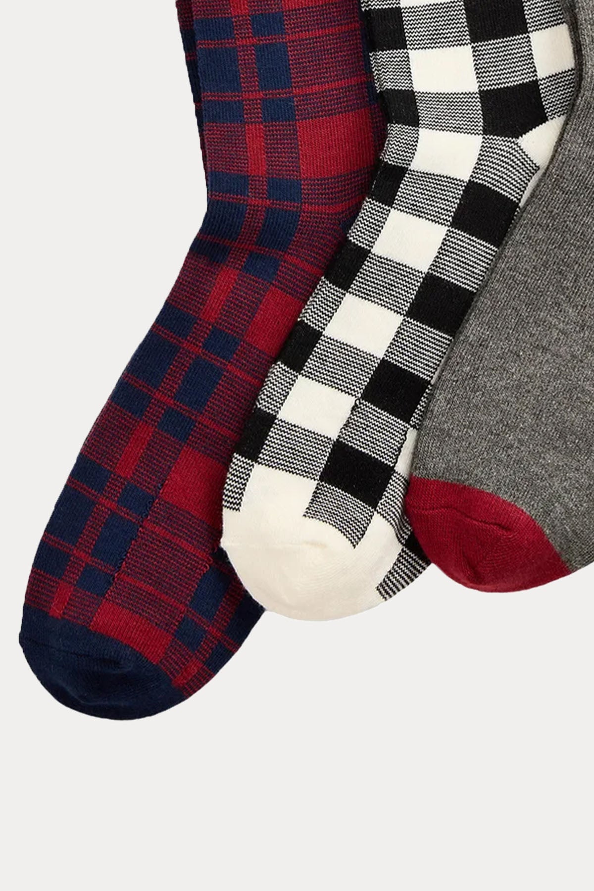 Polo Ralph Lauren Kids 8-11 Yaş Unisex Çocuk 3'lü Paket Polo Bear Çorap