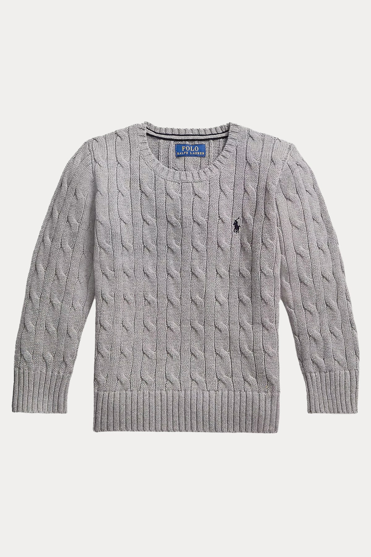 Polo Ralph Lauren Kids 6-7 Yaş Unisex Çocuk Saç Örgü Triko