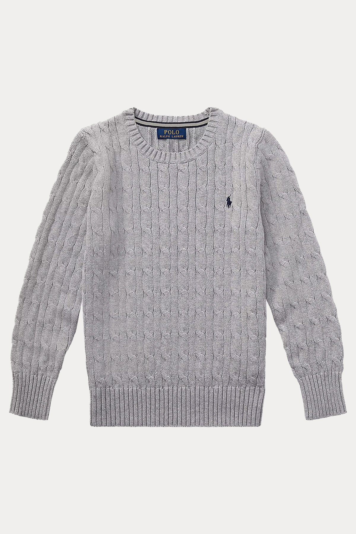 Polo Ralph Lauren Kids S-M Beden Unisex Çocuk Saç Örgü Triko