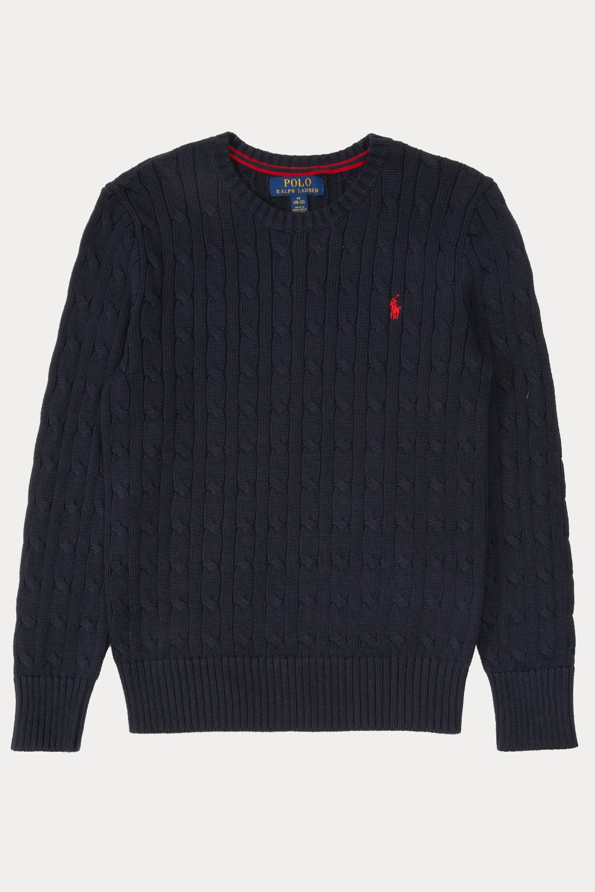 Polo Ralph Lauren Kids S Beden Unisex Çocuk Saç Örgü Triko