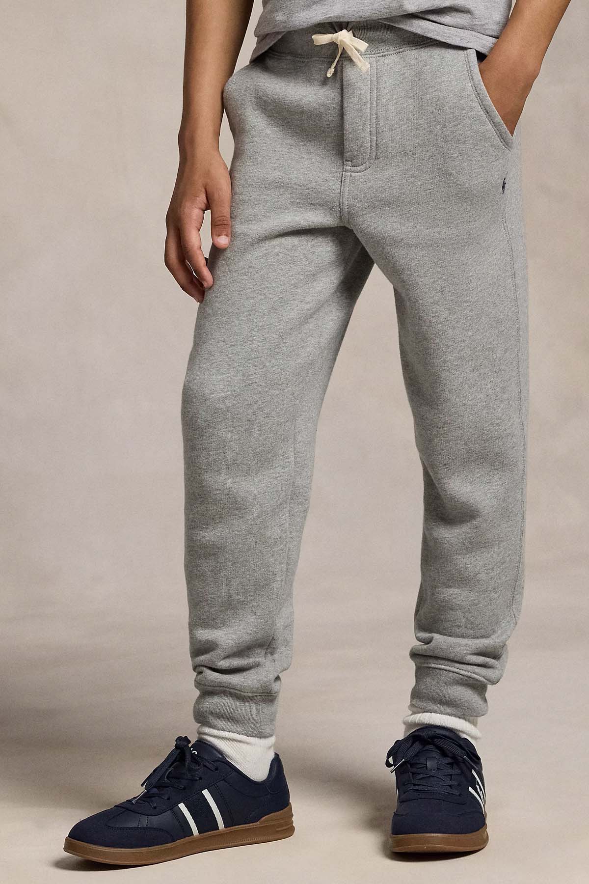 Polo Ralph Lauren Kids M-L Beden Unisex Çocuk Beli Lastikli Şardonlu Eşofman Altı