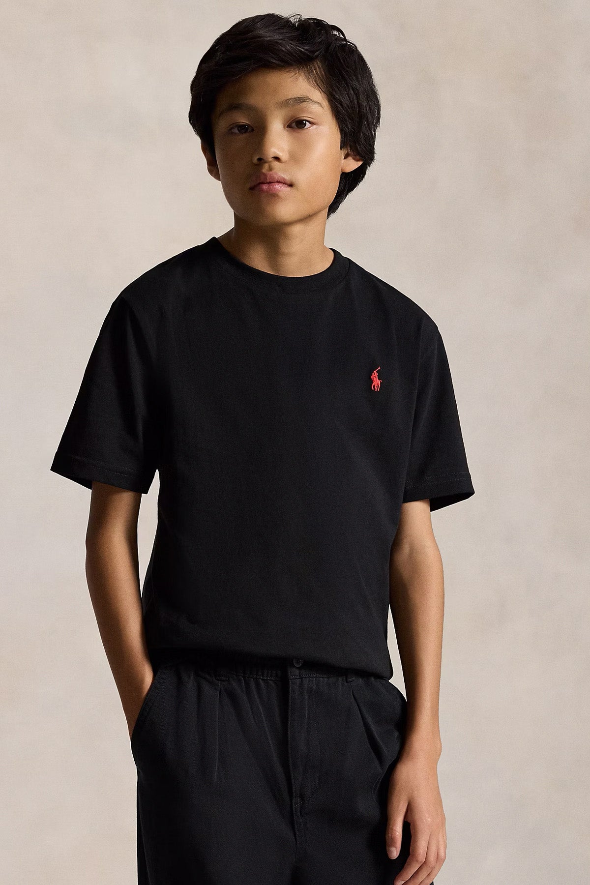 Polo Ralph Lauren Kids S-XL Beden Unisex Çocuk Yuvarlak Yaka T-shirt