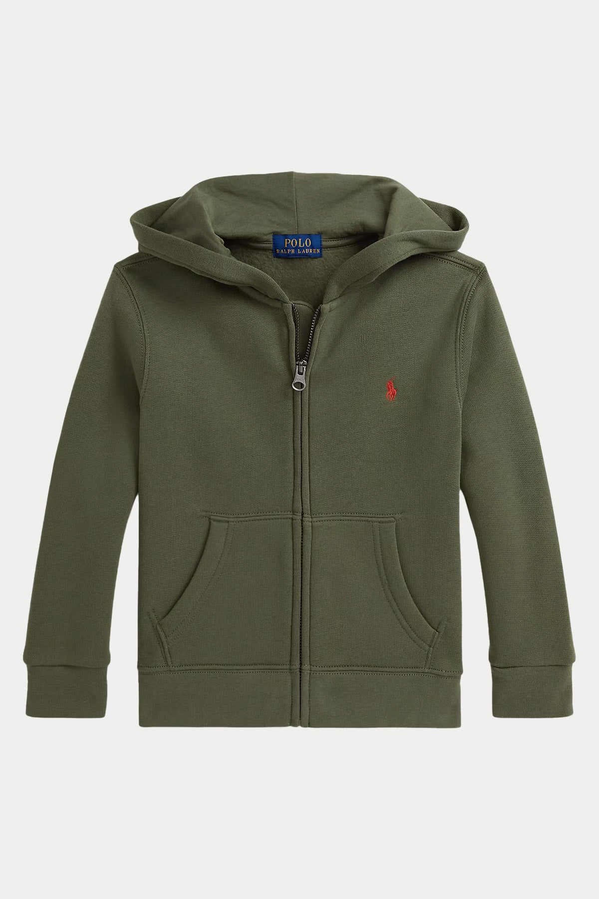 Polo Ralph Lauren Kids 5-7 Yaş Unisex Çocuk Şardonlu Kapüşonlu Sweatshirt Ceket