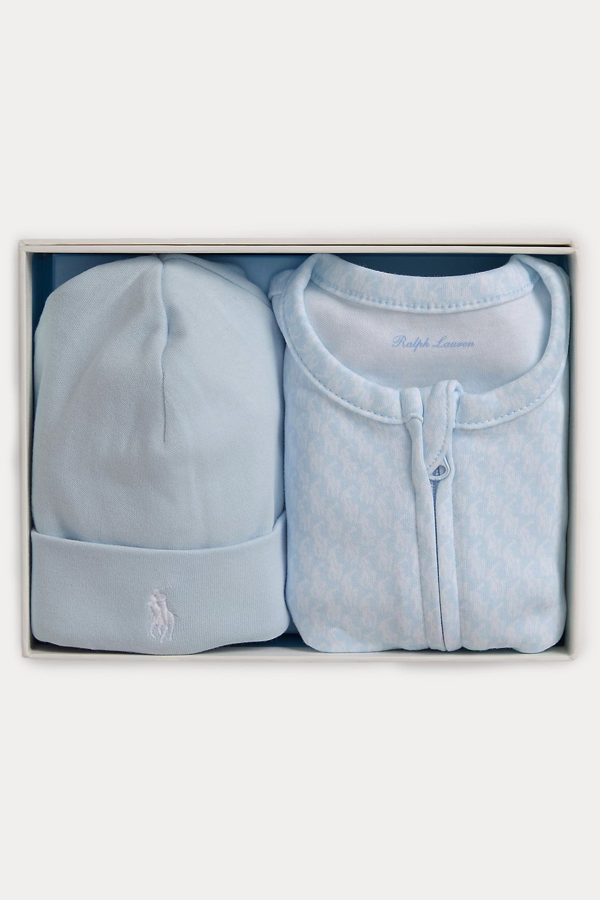 Polo Ralph Lauren Kids Yeni Doğan-3 Aylık Erkek Bebek Tulum Set