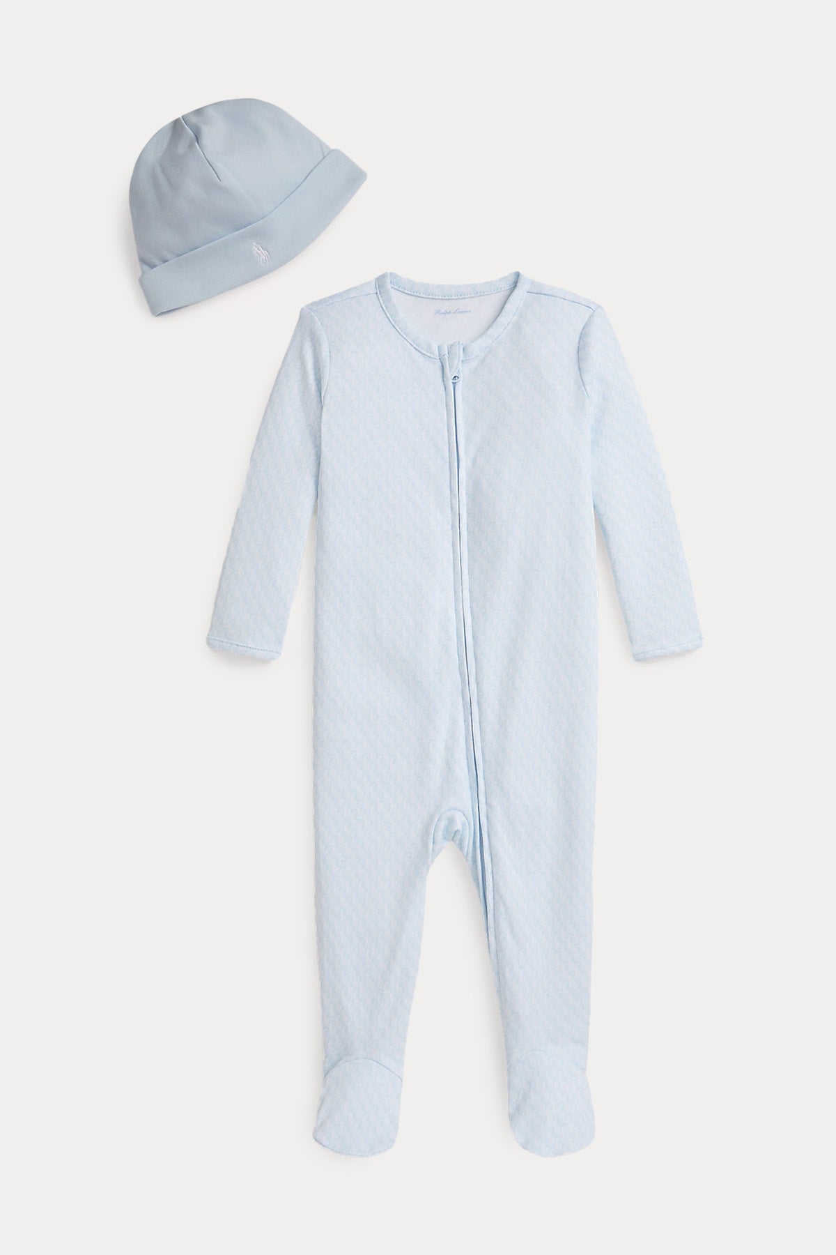 Polo Ralph Lauren Kids Yeni Doğan-3 Aylık Erkek Bebek Tulum Set