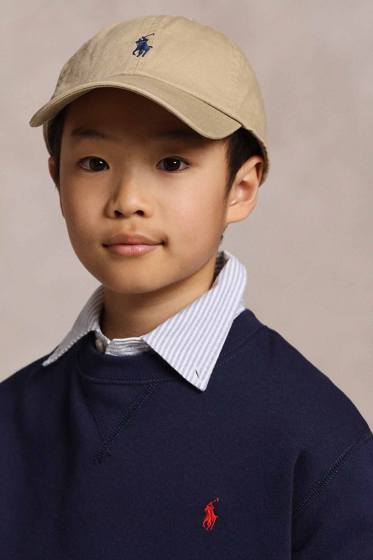 Polo Ralph Lauren Kids 8-20 Yaş Unisex Çocuk Pony Logolu Şapka