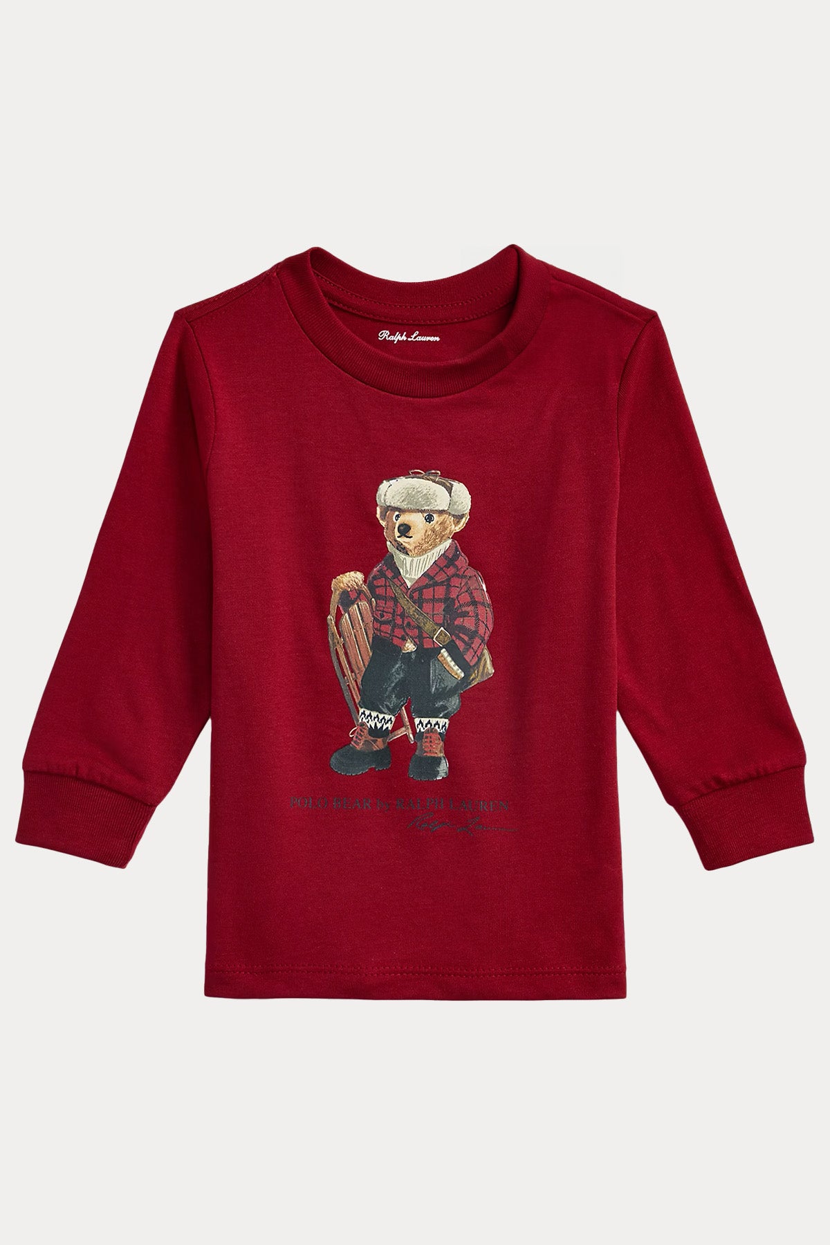 Polo Ralph Lauren Kids 18-24 Aylık Unisex Bebek Polo Bear T-shirt