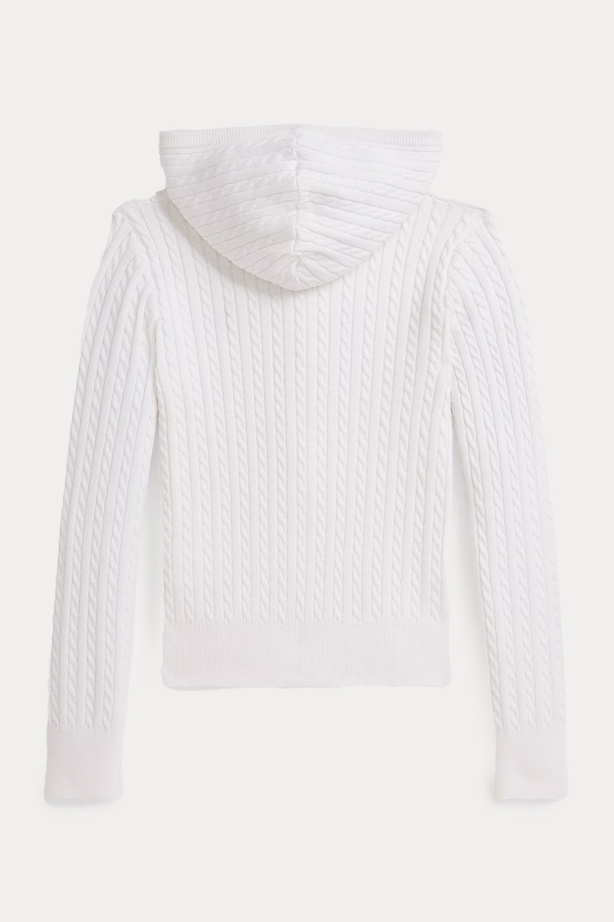 Polo Ralph Lauren Kids L Beden Unisex Çocuk Saç Örgü Kapüşonlu Triko Celet