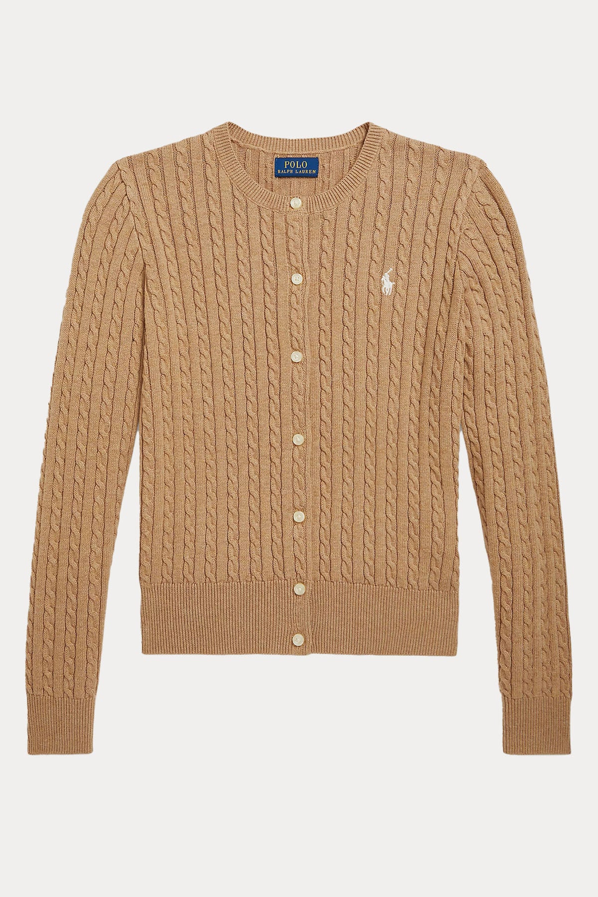 Polo Ralph Lauren Kids M-L Beden Kız Çocuk Saç Örgü Triko Ceket