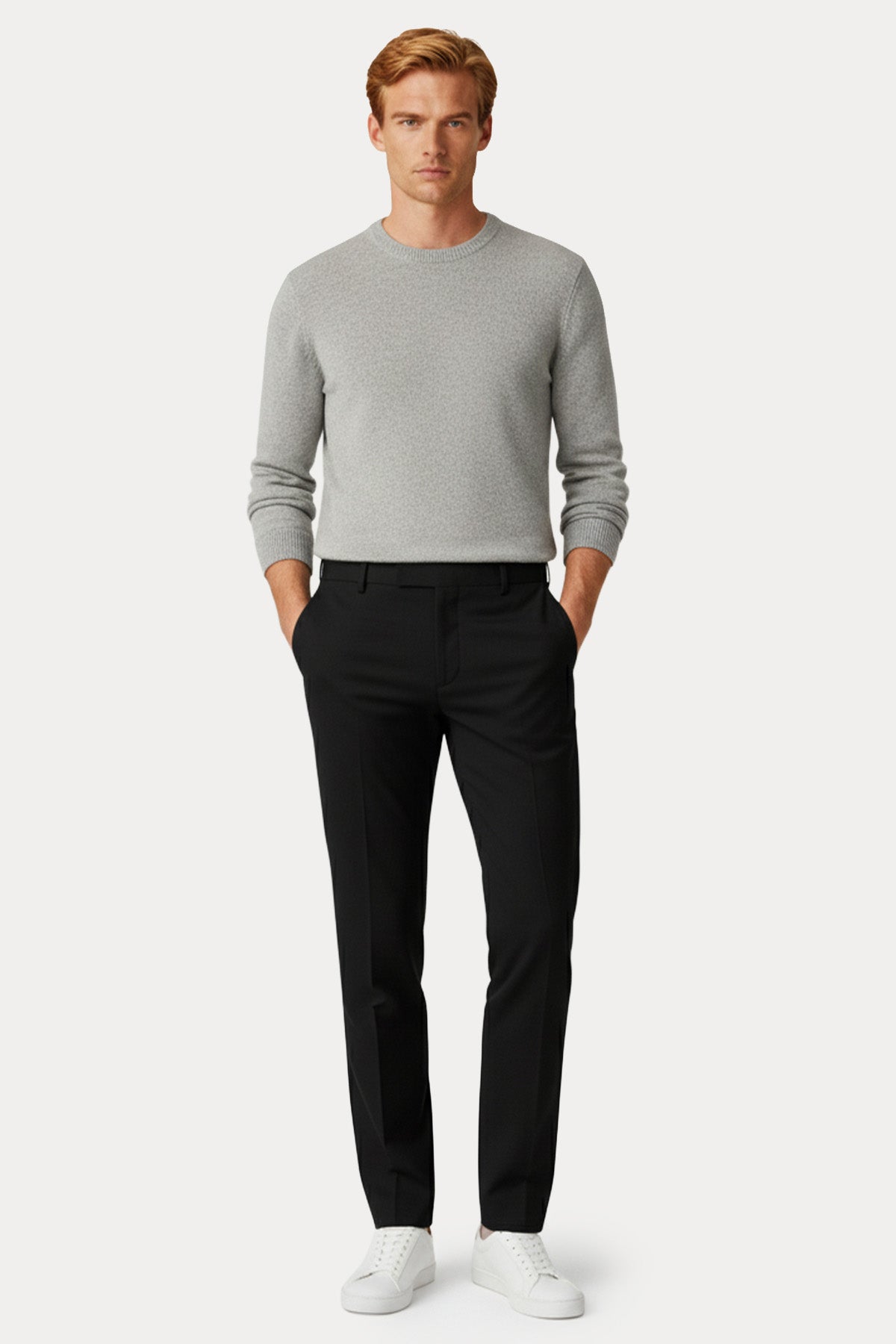 Pantaloni Torino Epsilon Yandan Cepli Streç Pantolon