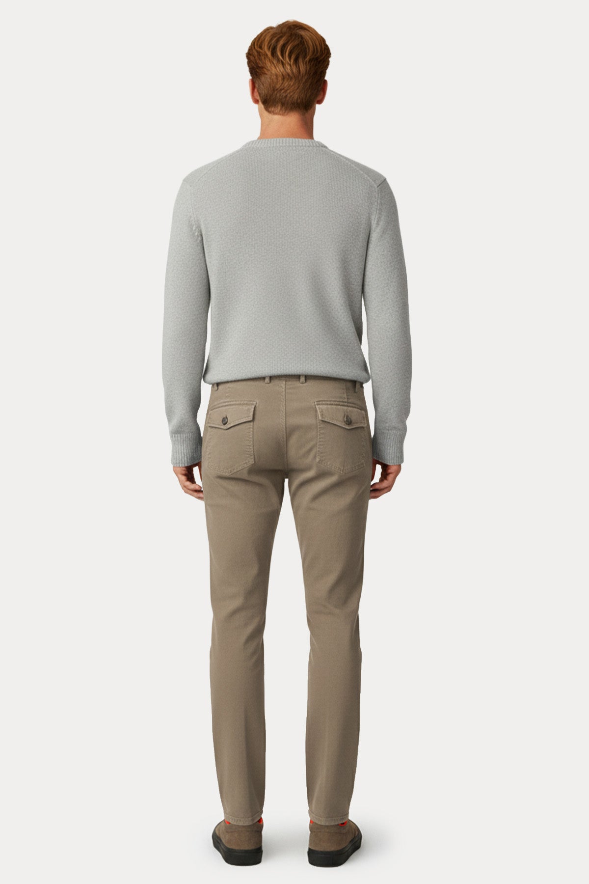 Pantaloni Torino The Rebel Relaxed Fit Yıkamalı Streç Jeans