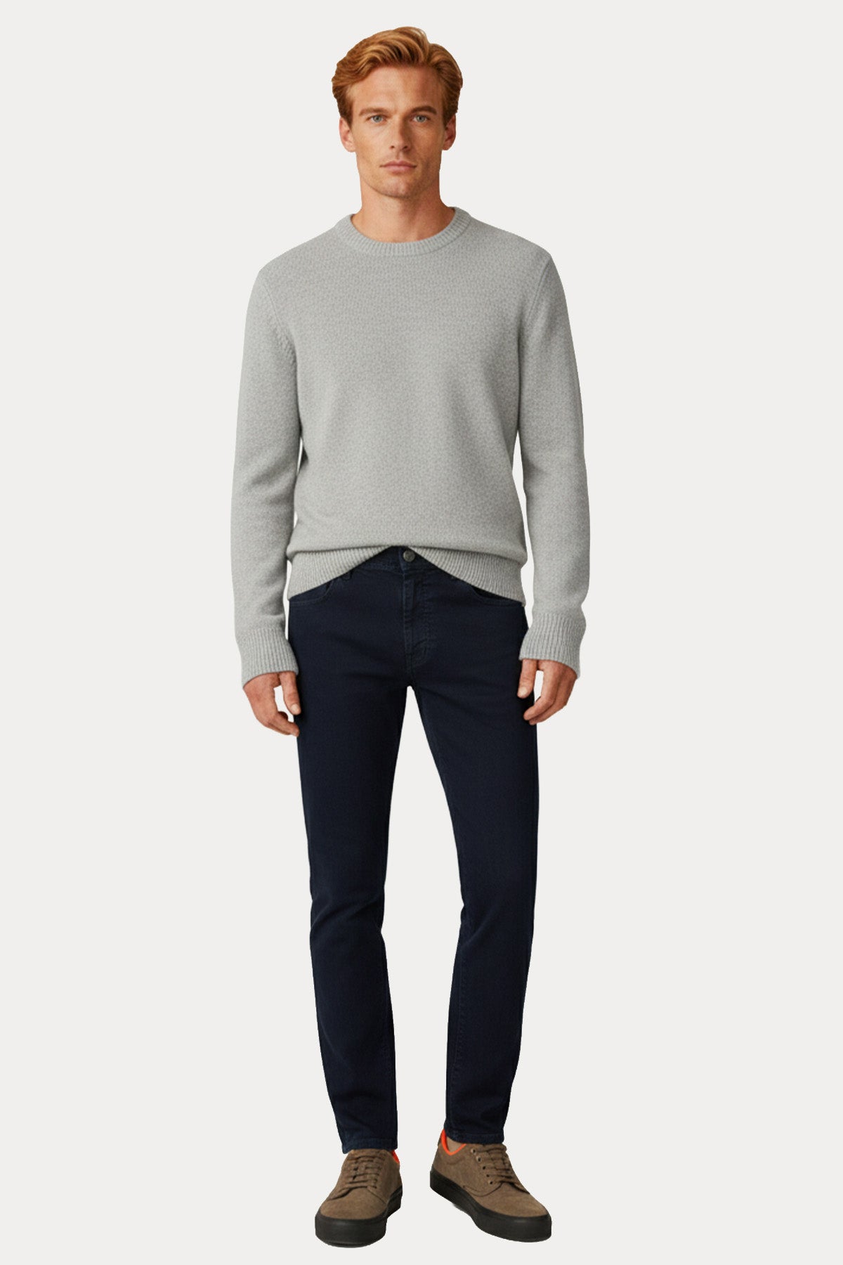 Pantaloni Torino The Rebel Relaxed Fit Yıkamalı Streç Jeans