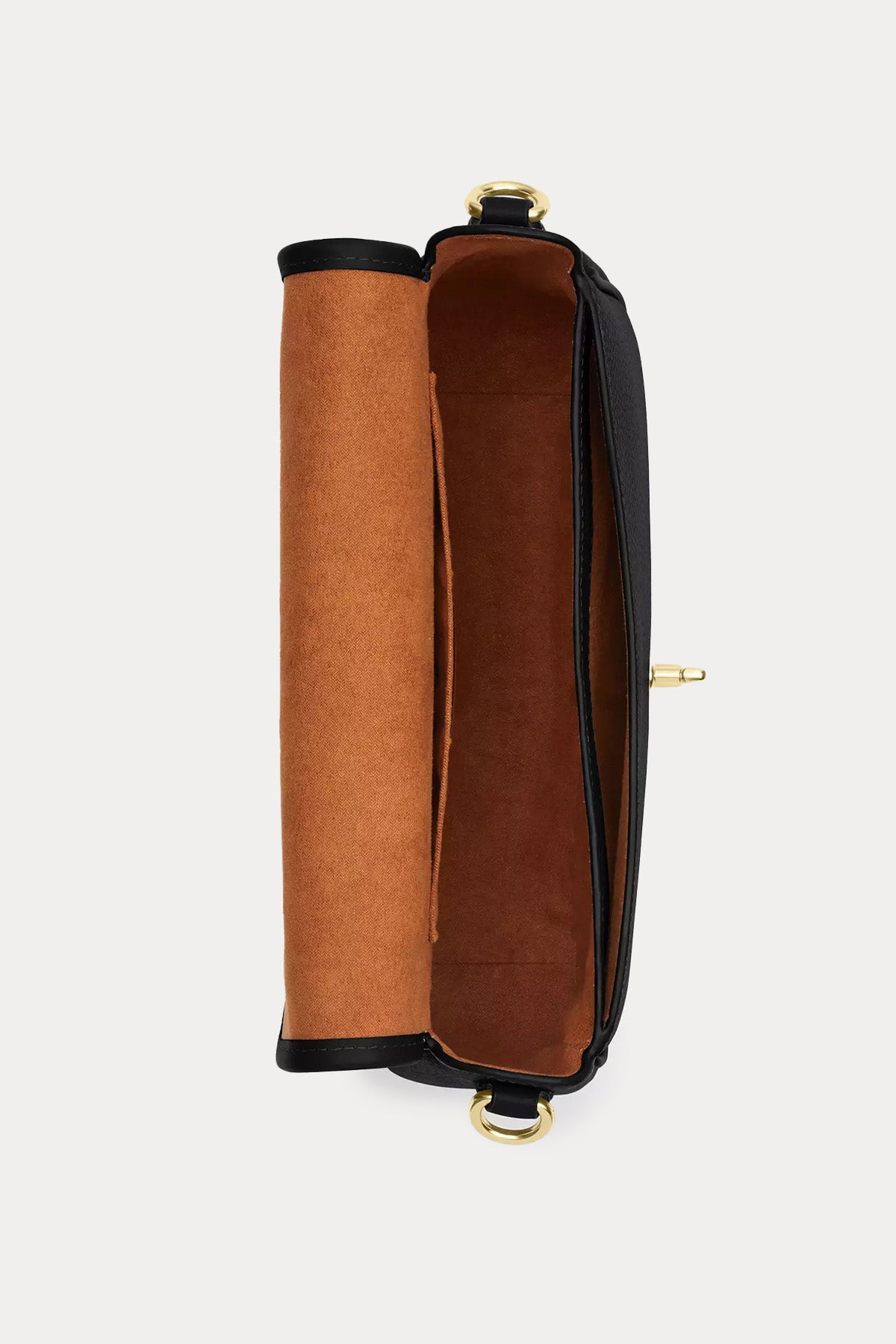 Coach Logolu Deri Omuz Çantası