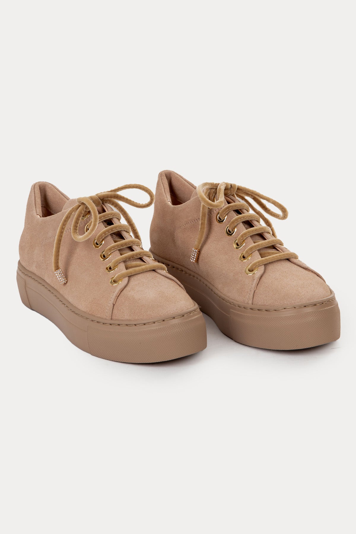 Agl Crystal New Extralight Taban Süet Sneaker Ayakkabı