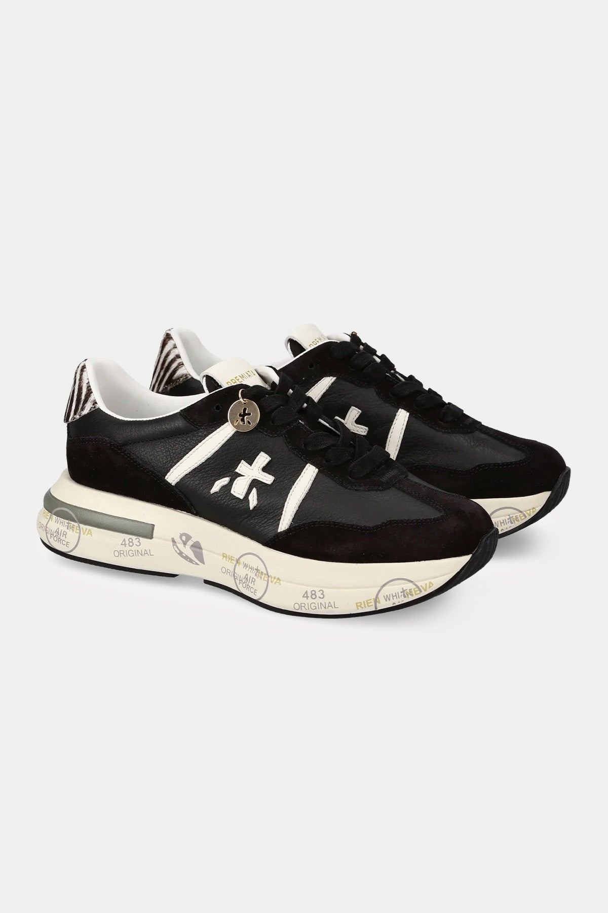 Premiata Cassie Deri Sneaker Ayakkabı