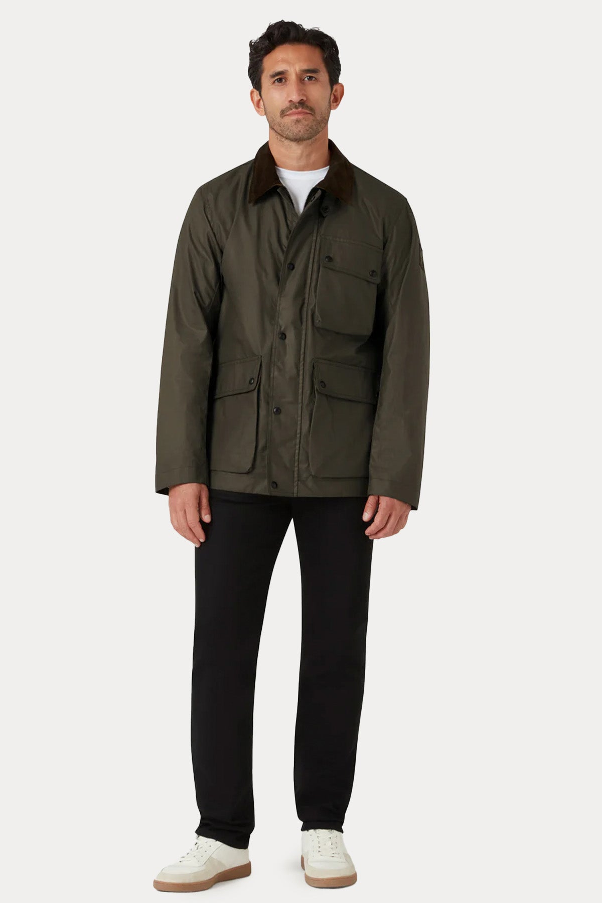 Belstaff Relaxed Fit Spor Cepli Mumlu Kumaş Ceket