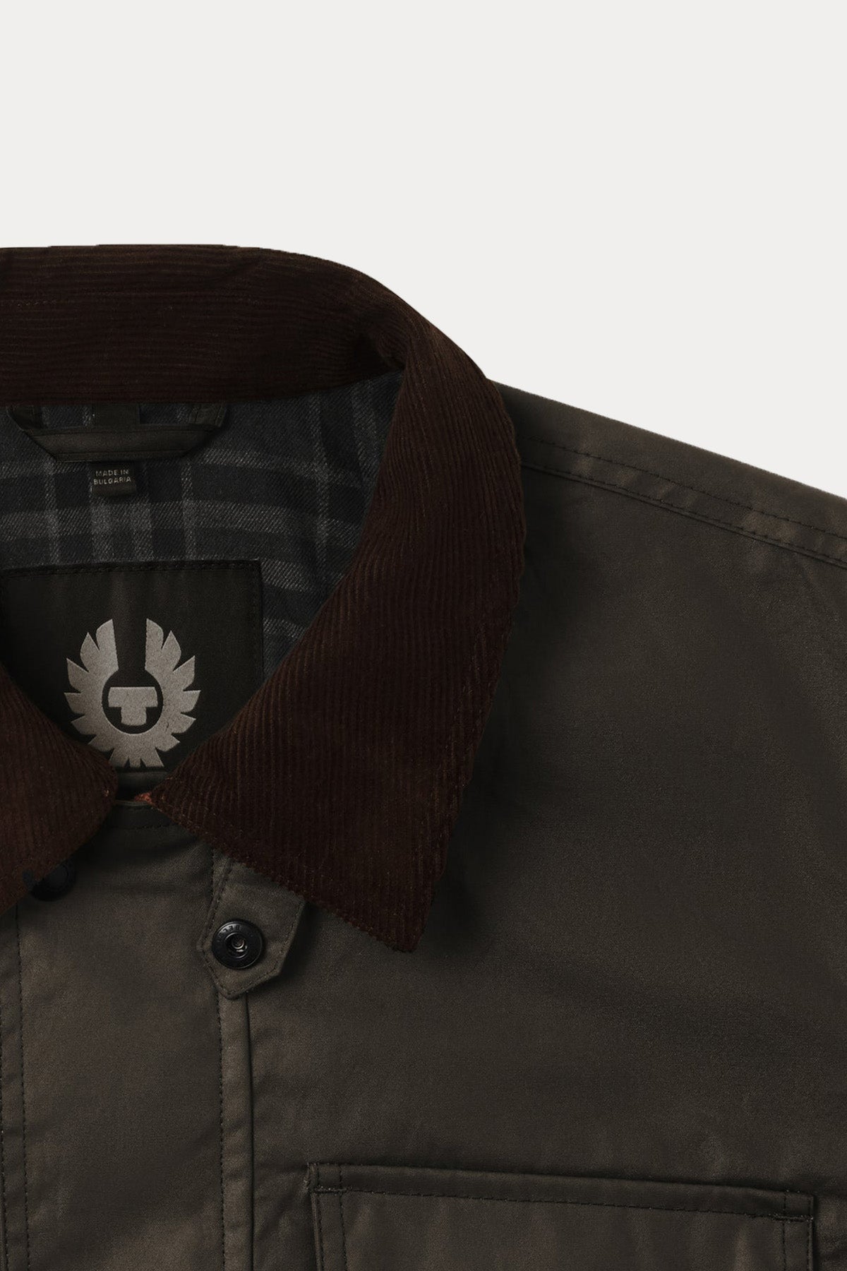 Belstaff Relaxed Fit Spor Cepli Mumlu Kumaş Ceket