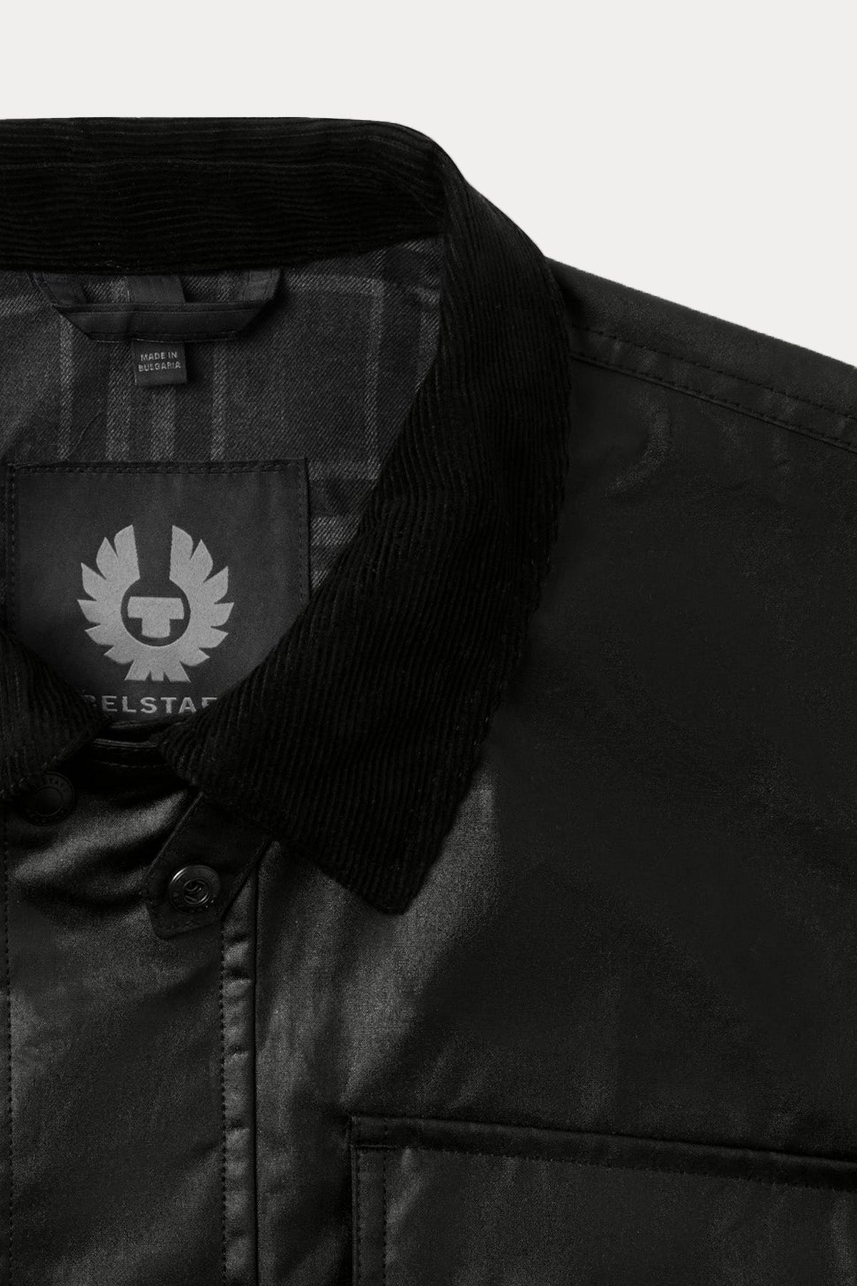 Belstaff Relaxed Fit Spor Cepli Mumlu Kumaş Ceket