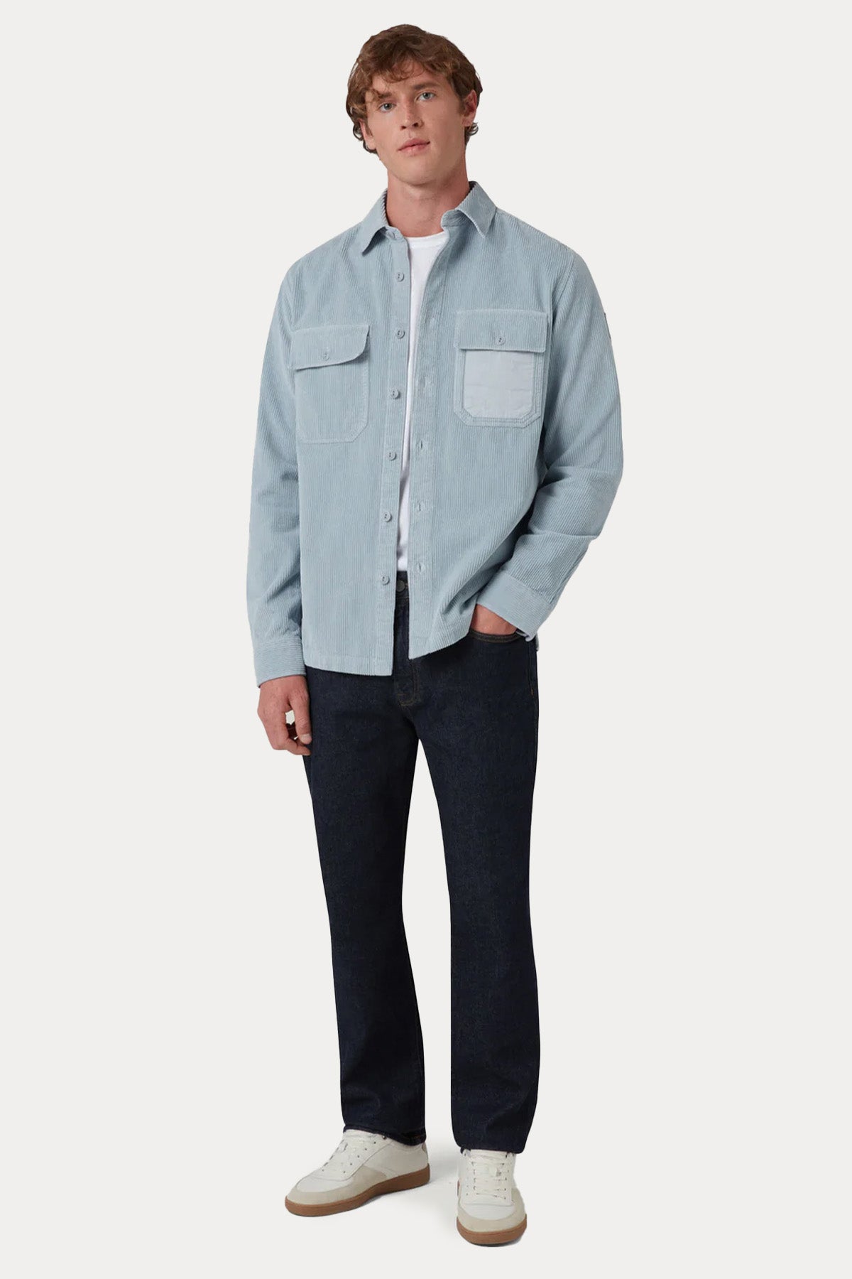 Belstaff Relaxed Fit Fitilli Kadife Gömlek