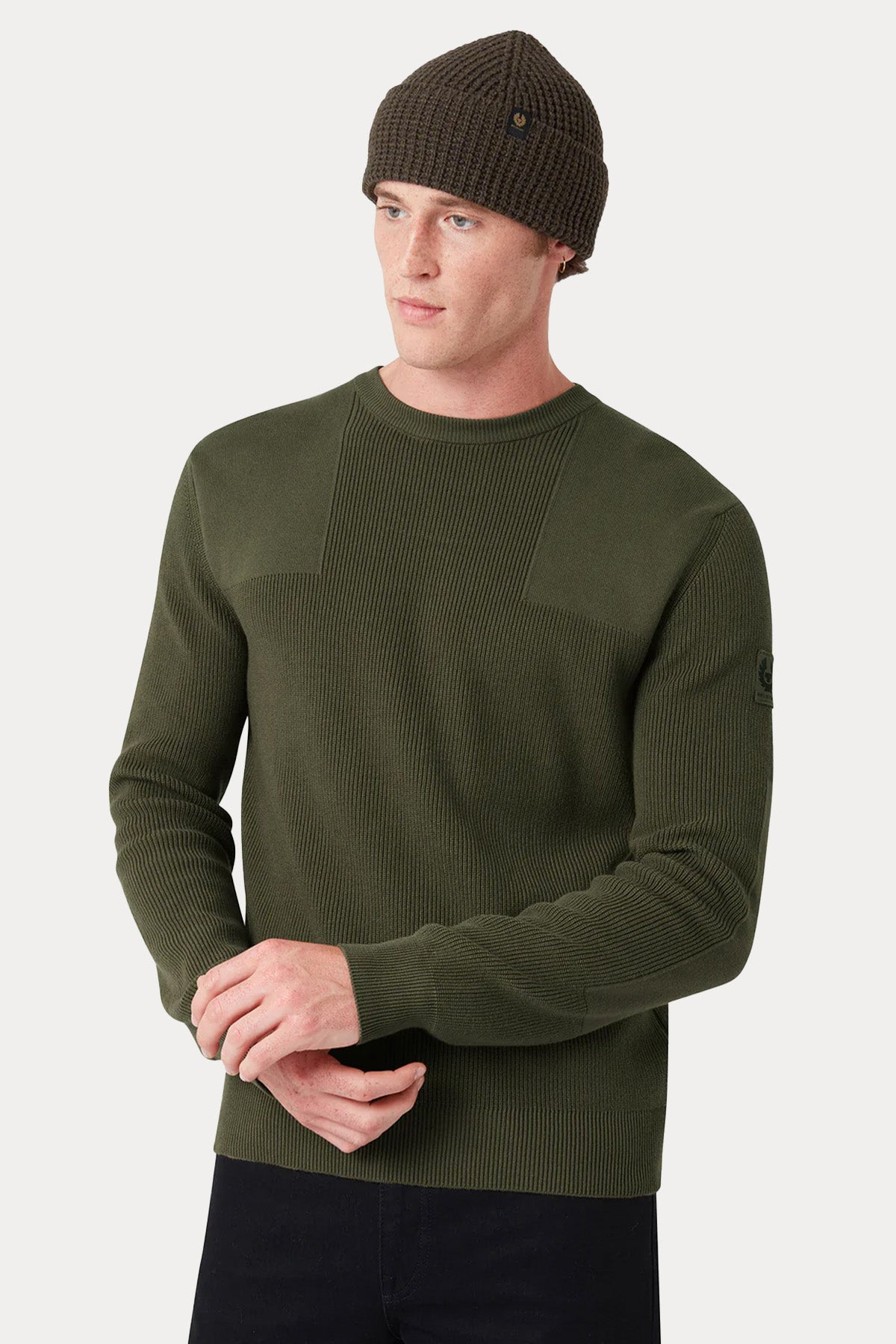 Belstaff Regular Fit Yuvarlak Yaka Örgü Triko