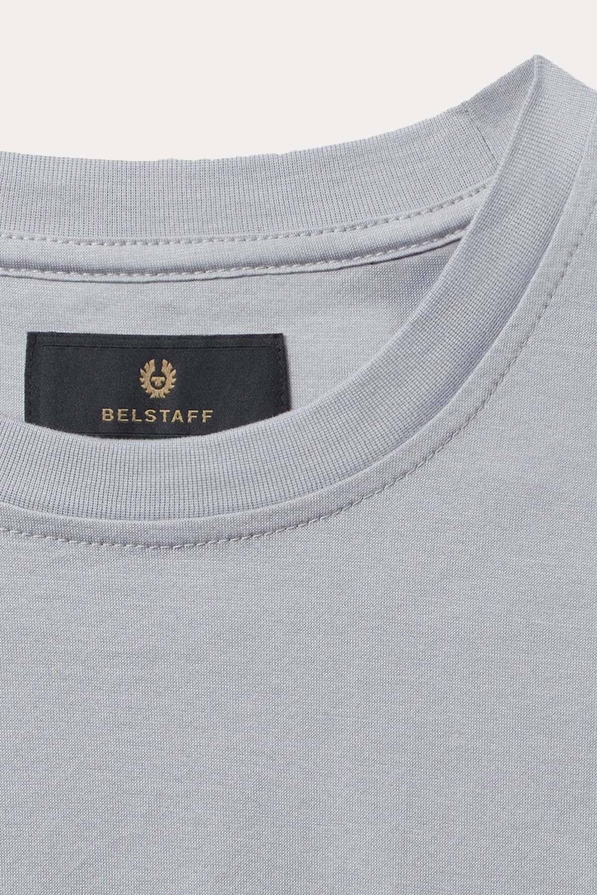 Belstaff Regular Fit Yuvarlak Yaka Merserize T-shirt
