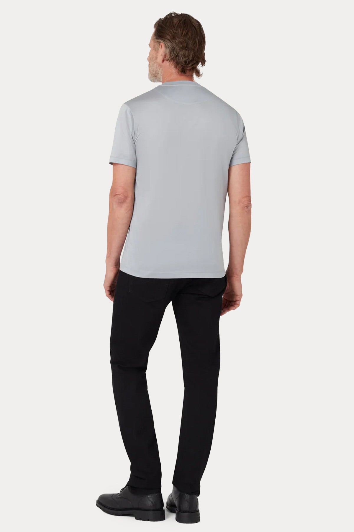 Belstaff Regular Fit Yuvarlak Yaka Merserize T-shirt
