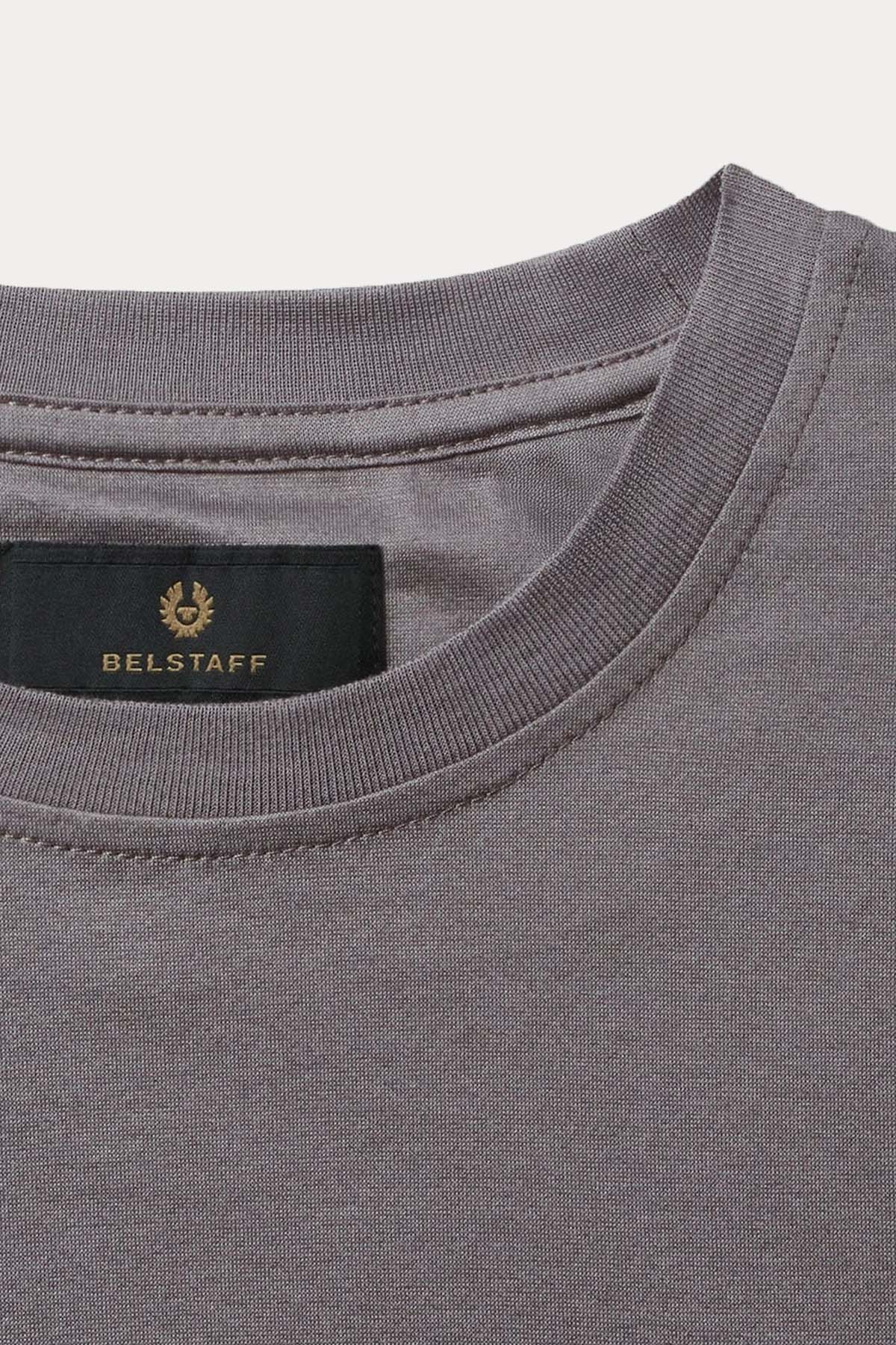 Belstaff Regular Fit Yuvarlak Yaka Merserize T-shirt
