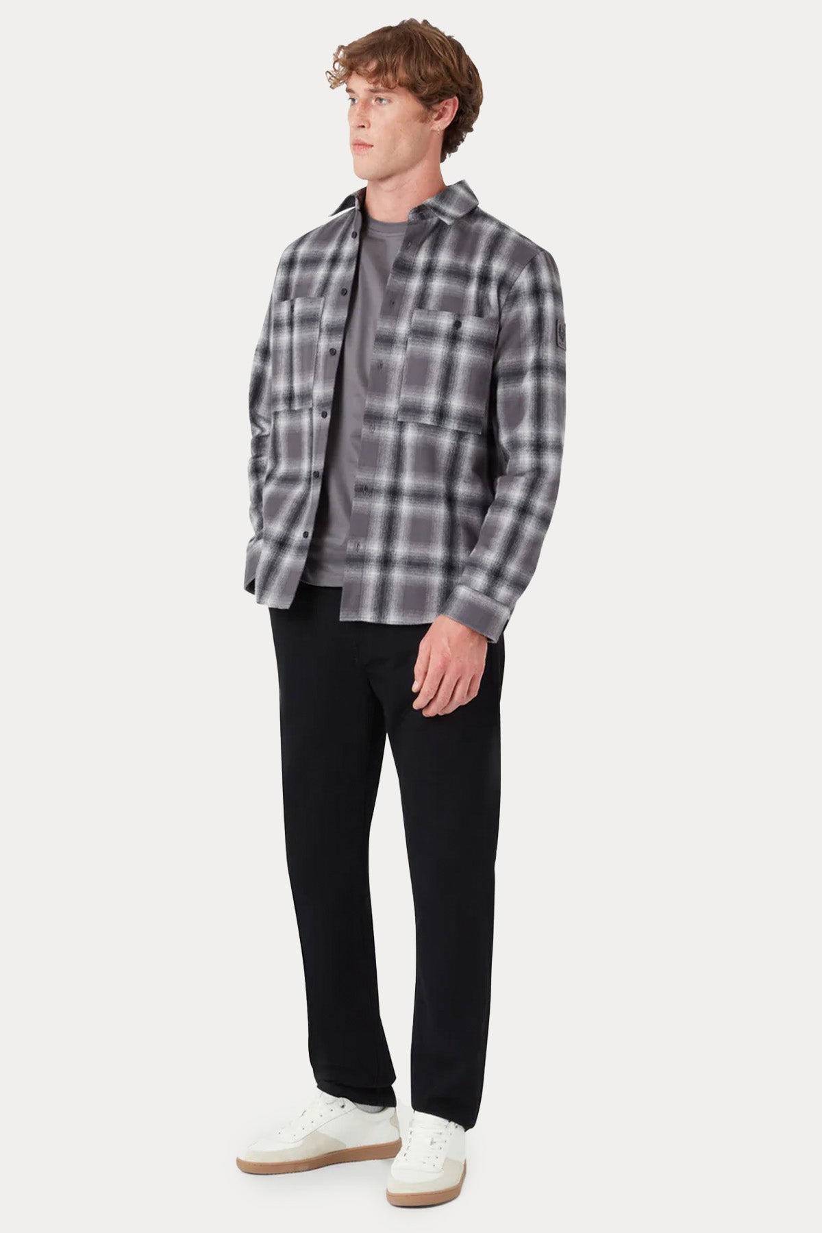 Belstaff Regular Fit Yuvarlak Yaka Merserize T-shirt