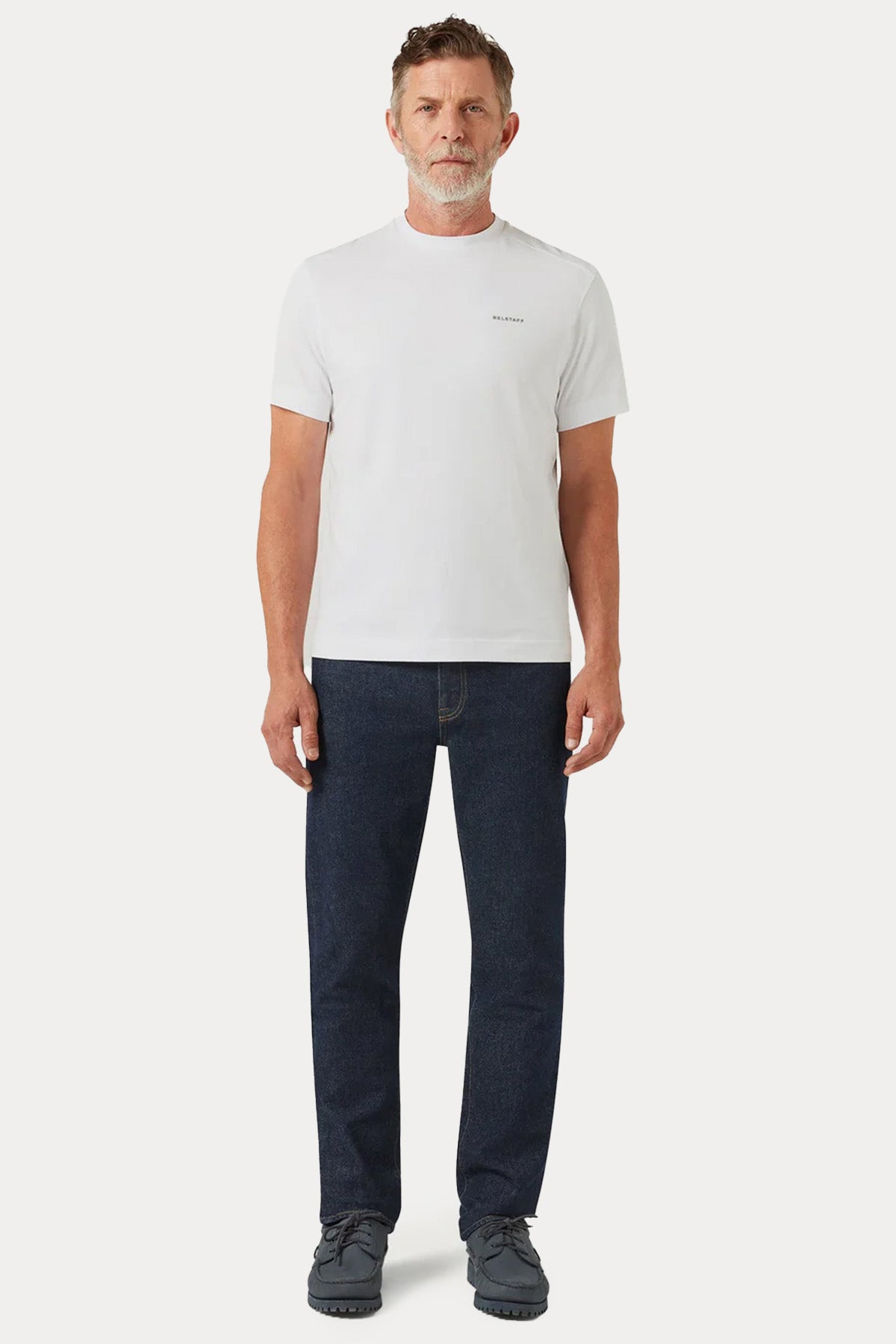 Belstaff Regular Fit Yuvarlak Yaka Streç T-shirt