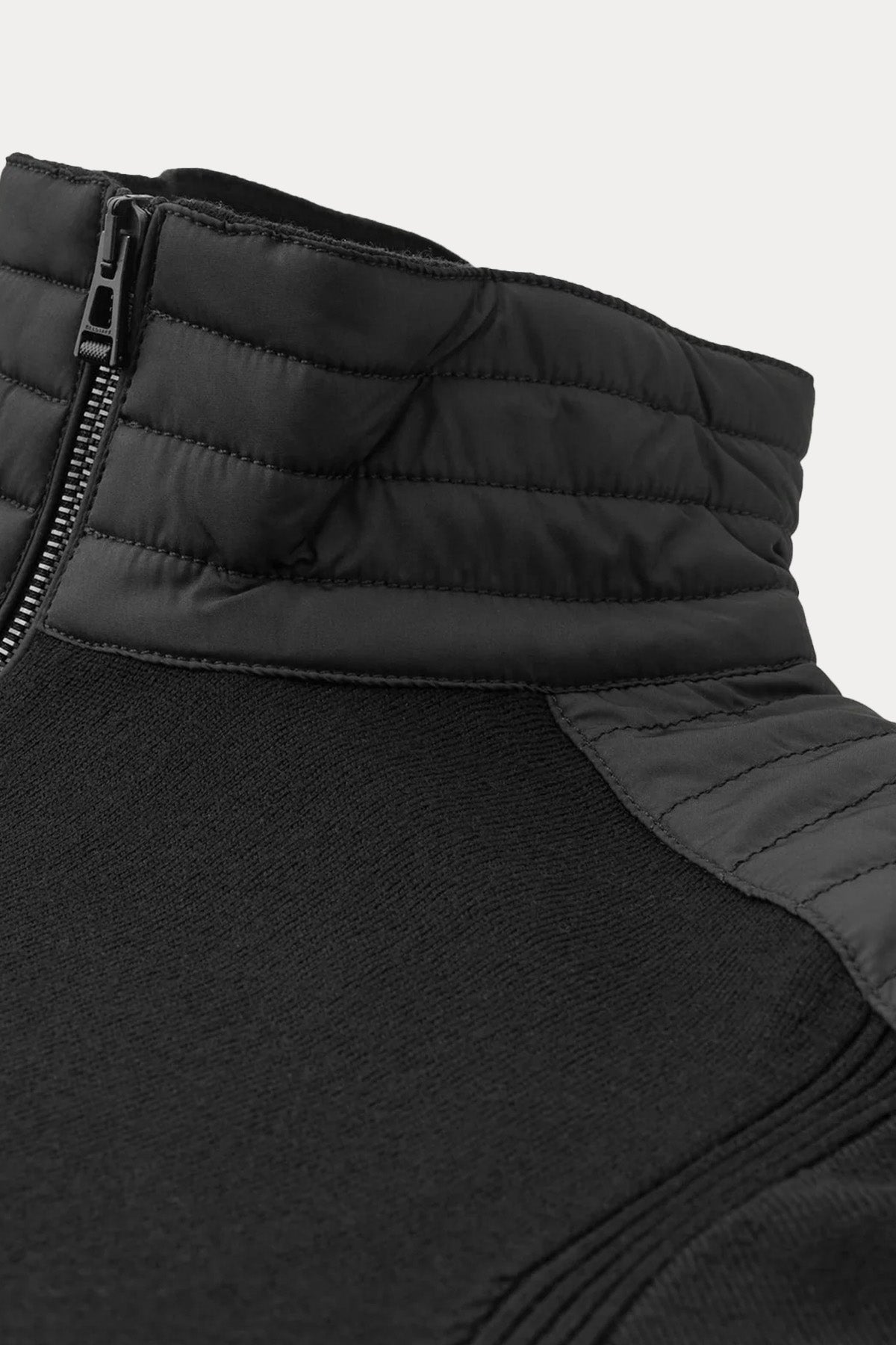 Belstaff Slim Fit Dik Yaka İnce Örgü Triko Ceket